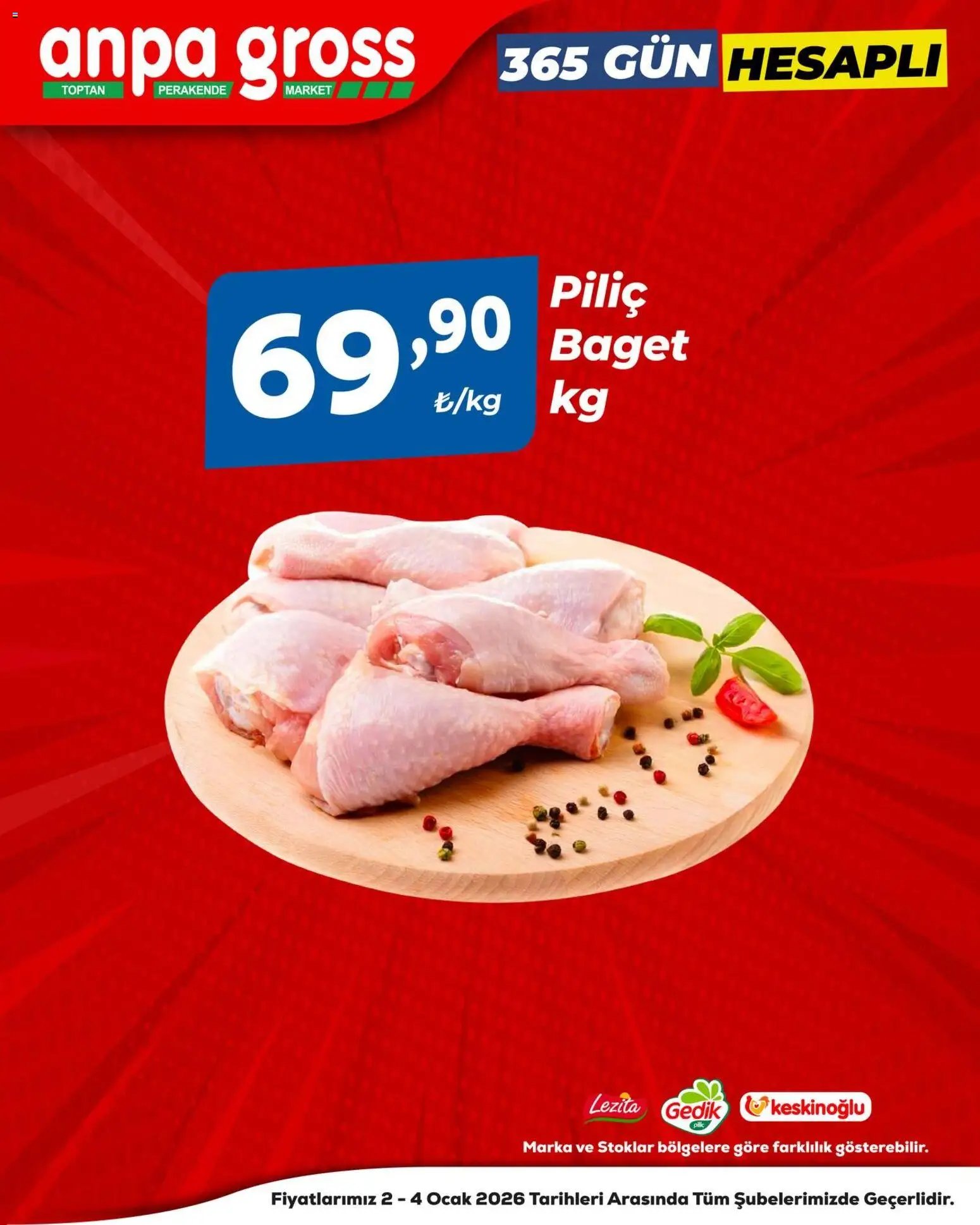 Anpa Gross Piliçte Tazelik