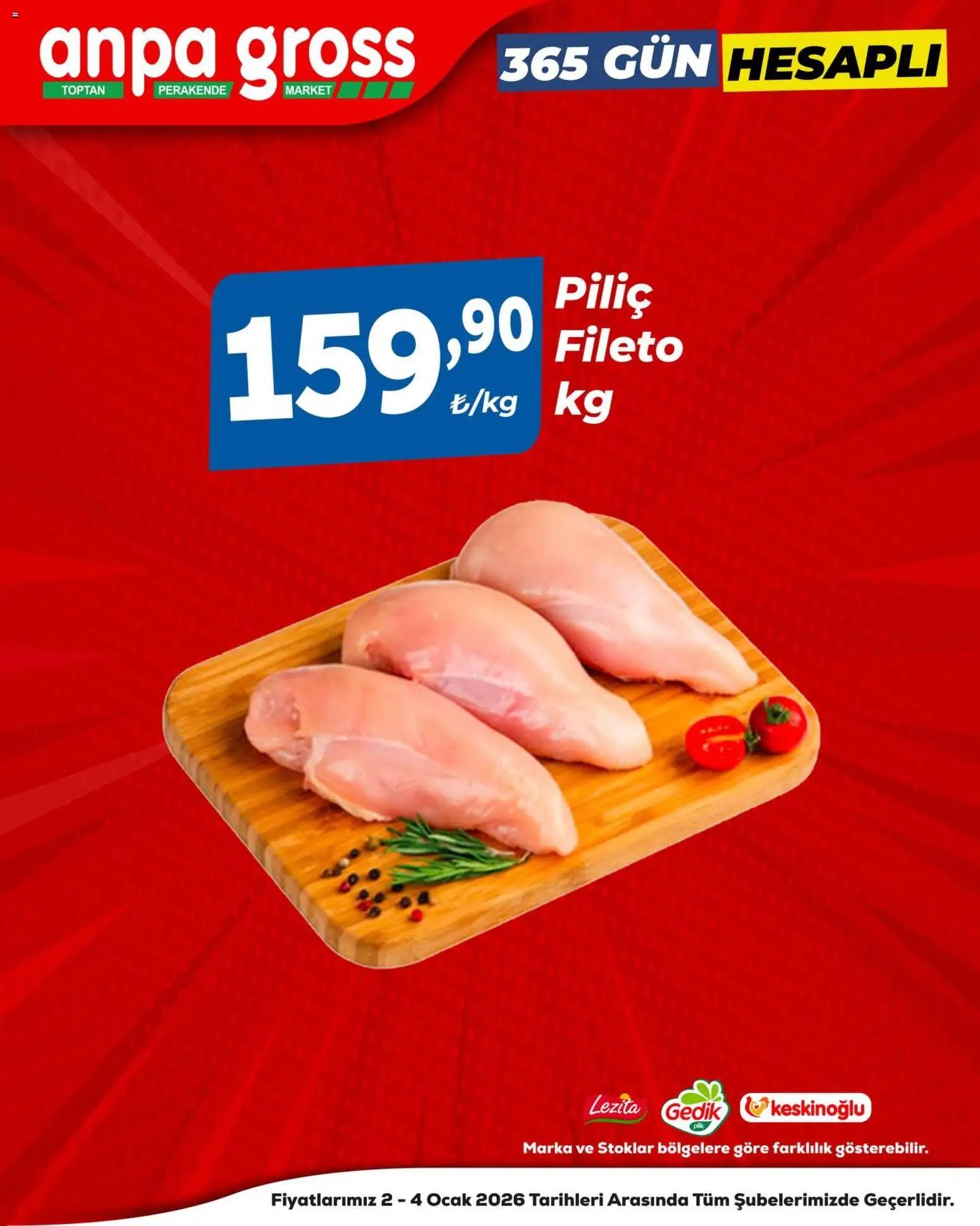 Anpa Gross Piliçte Tazelik