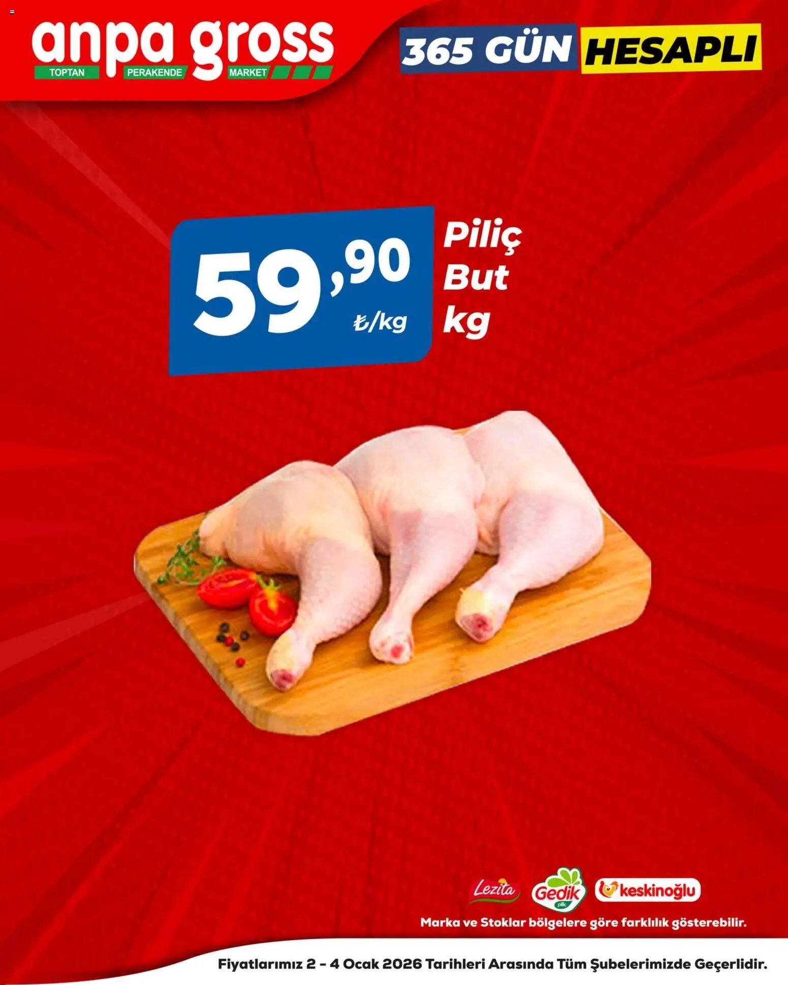 Anpa Gross Piliçte Tazelik