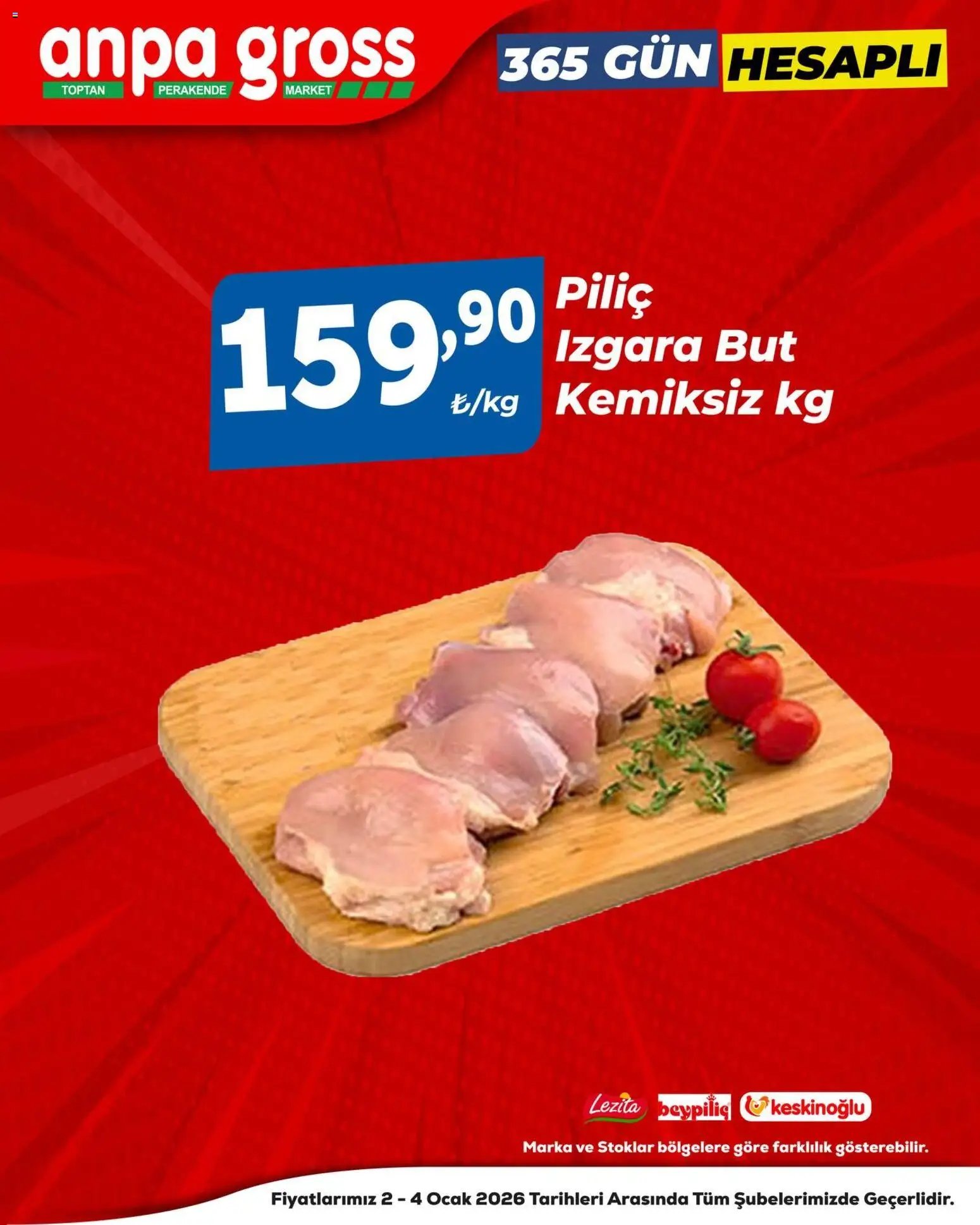 Anpa Gross Piliçte Tazelik