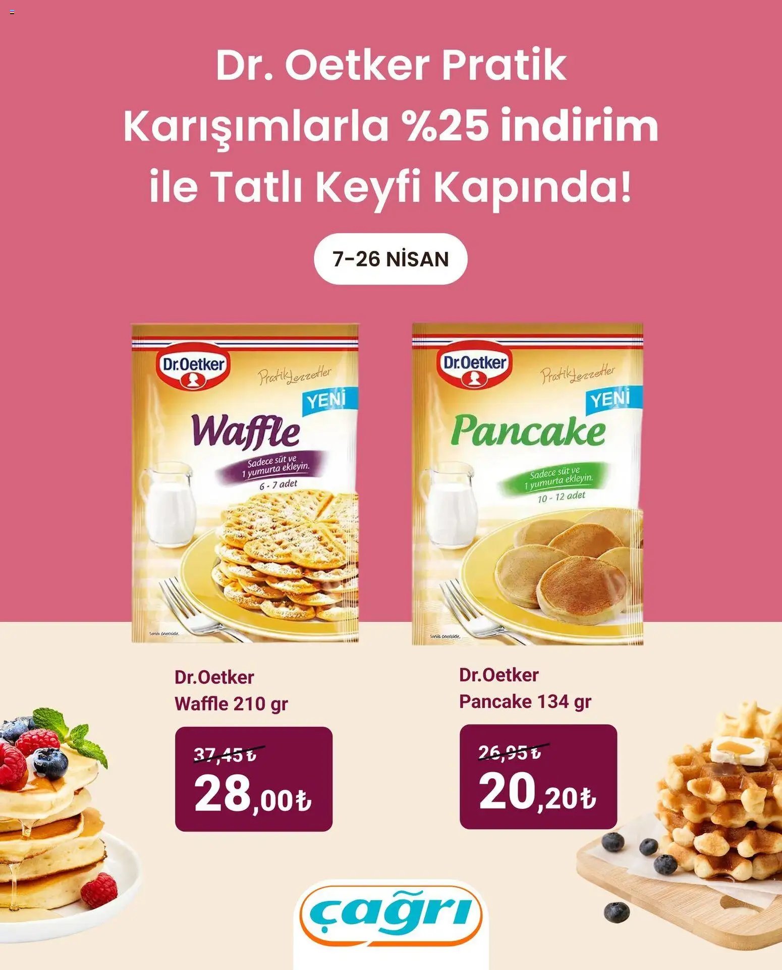 Çağrı Market Katalog Dr. Oetker