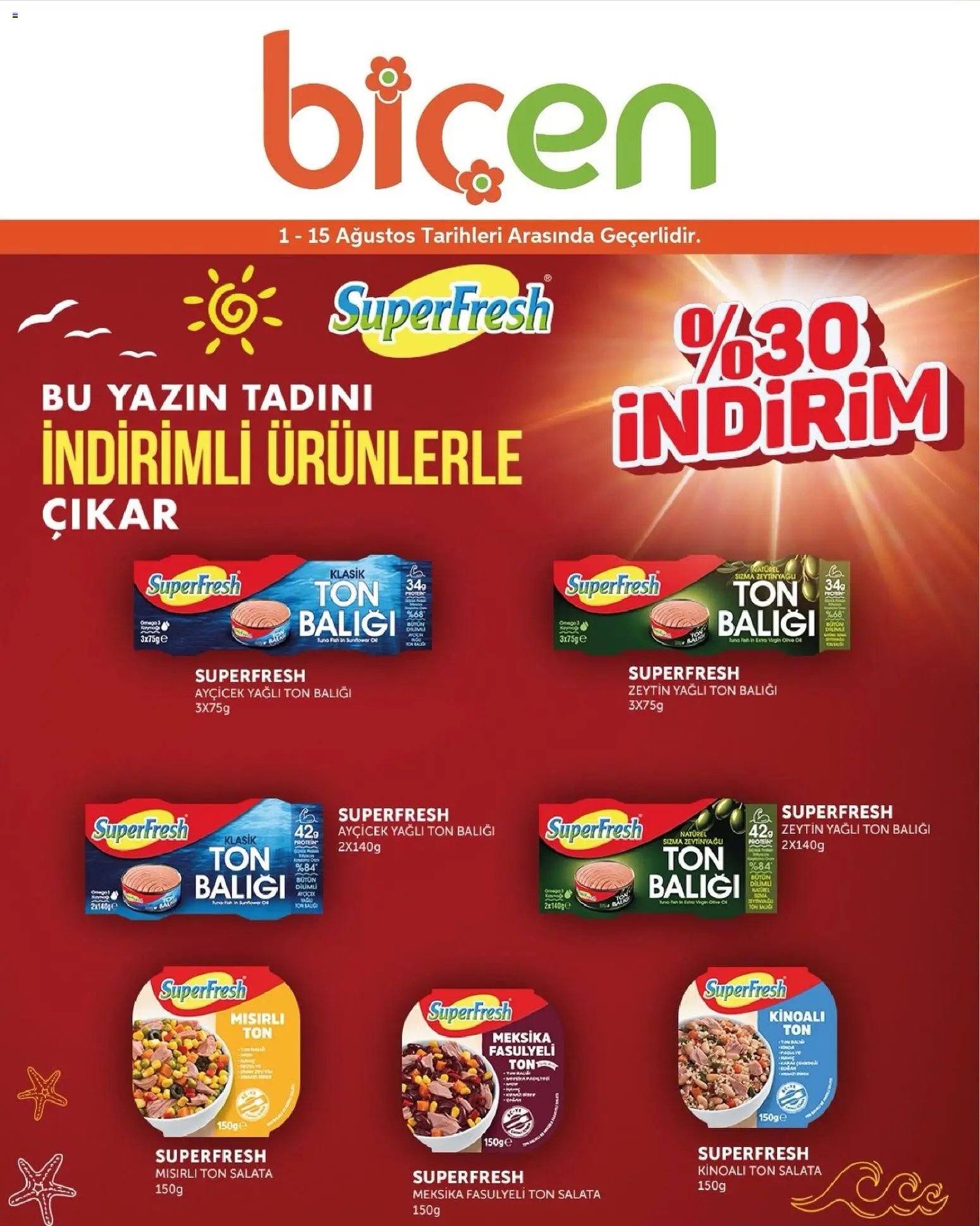 Biçen Market İndirim SuperFresh