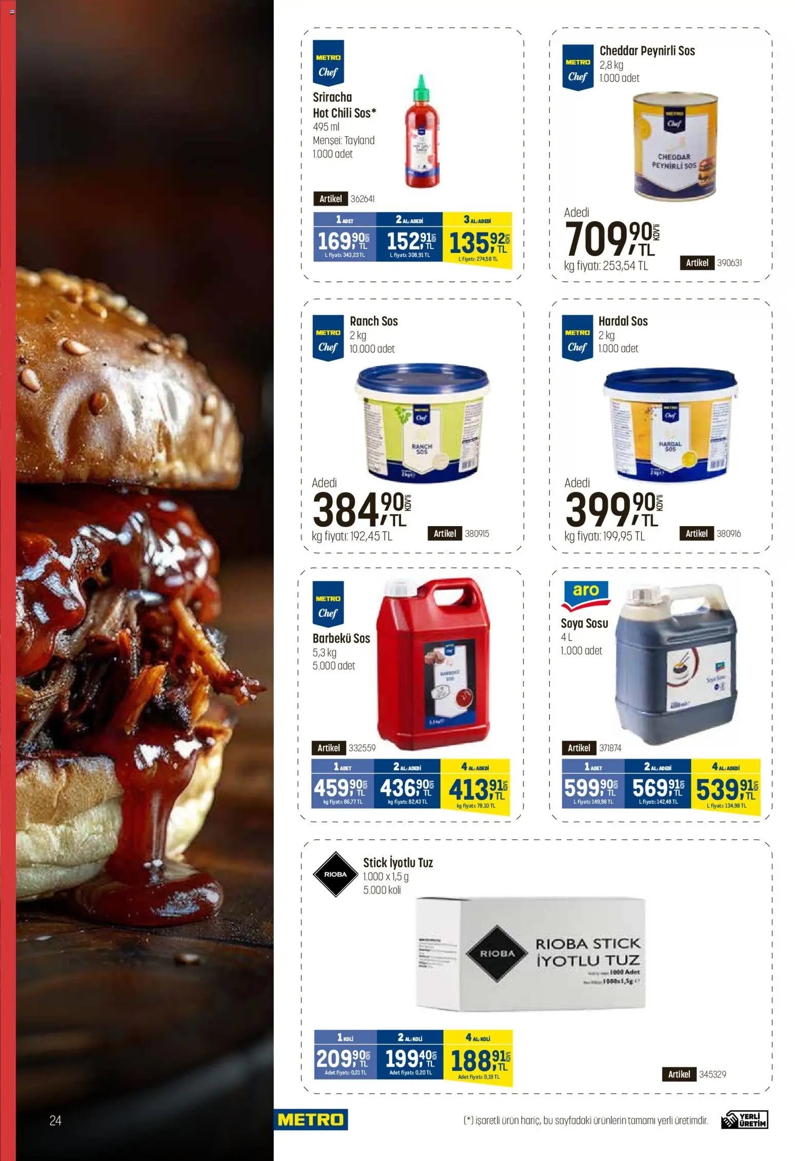 Metro - Fast Food Kataloğu