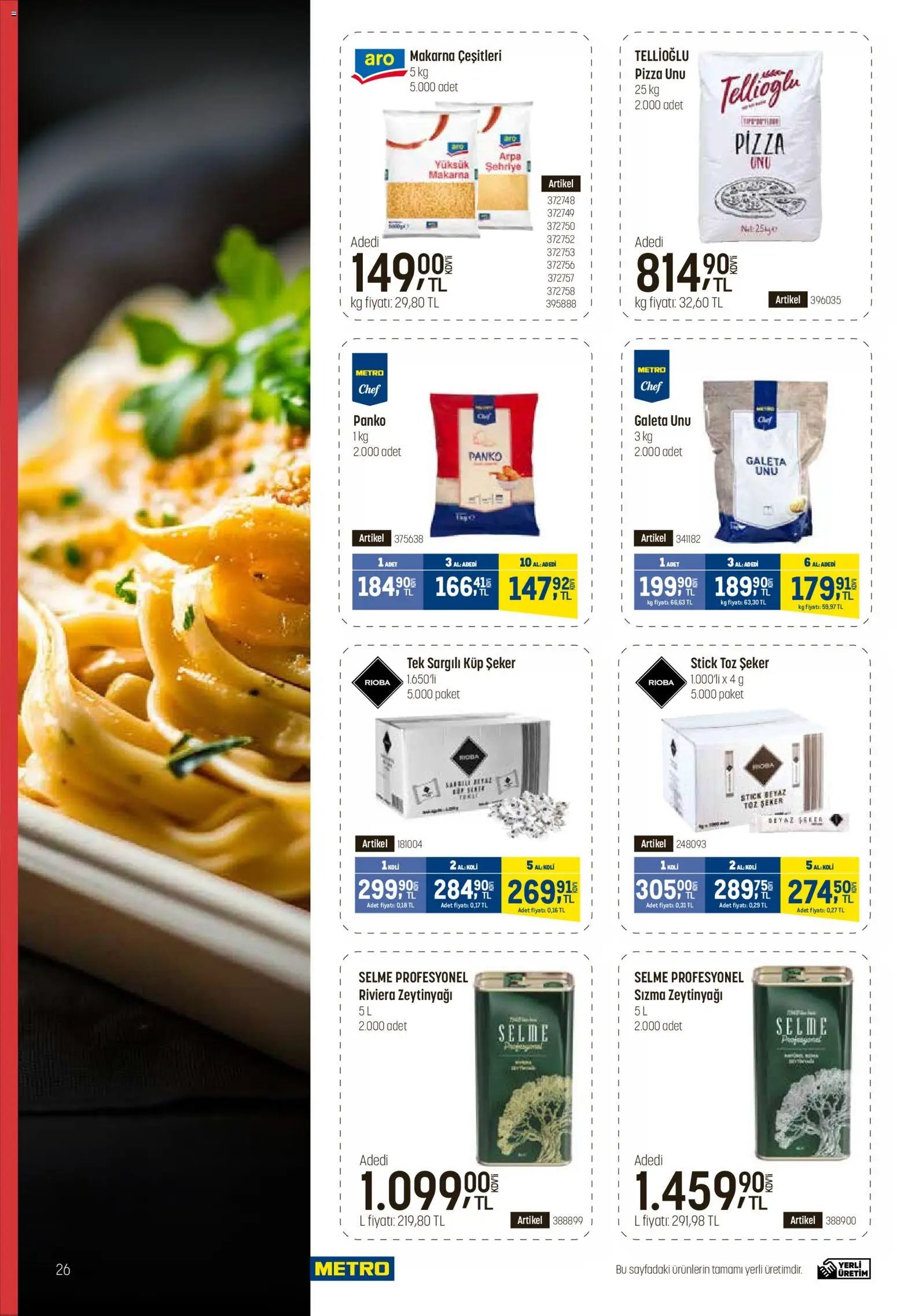 Metro - Fast Food Kataloğu