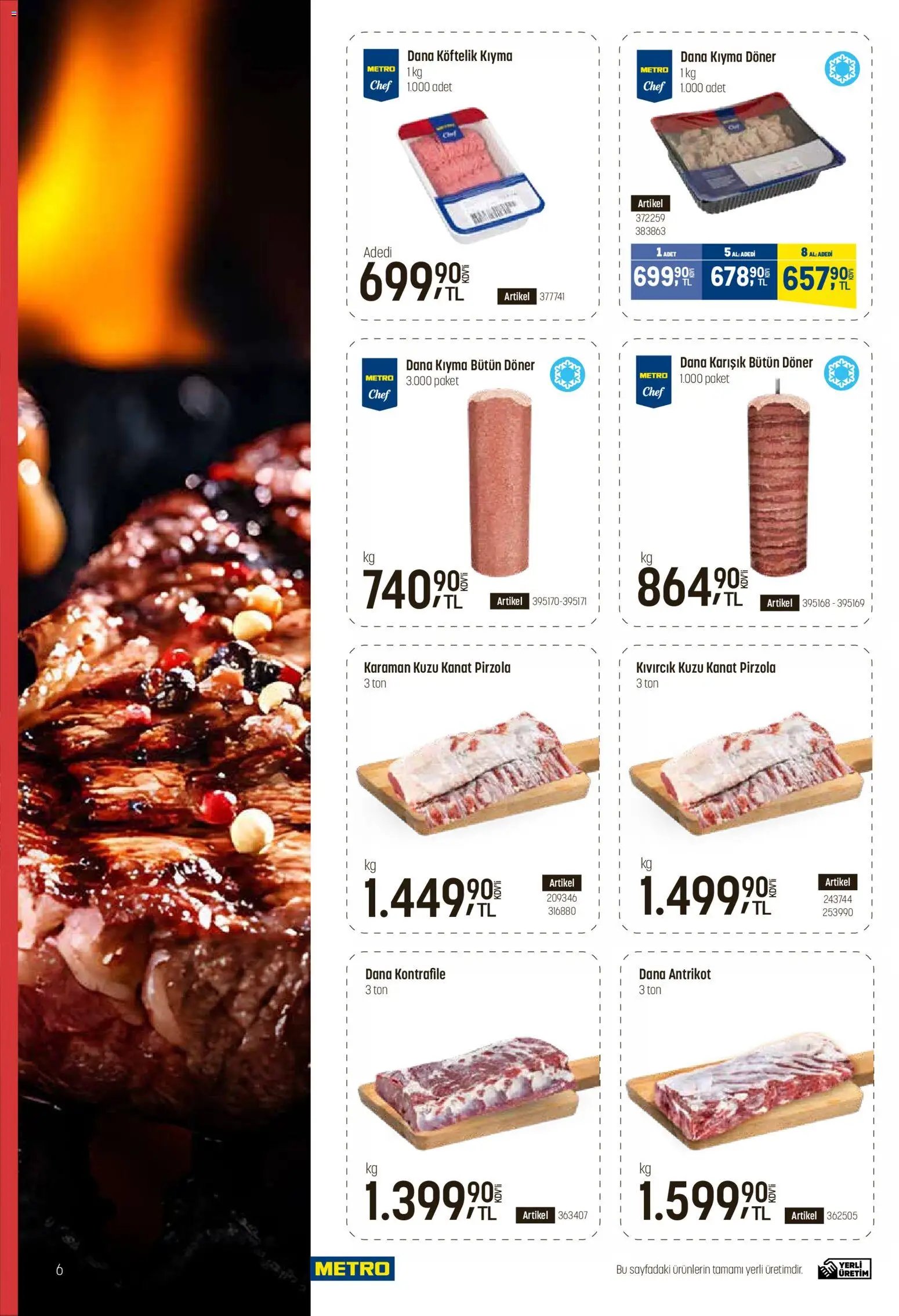 Metro - Fast Food Kataloğu