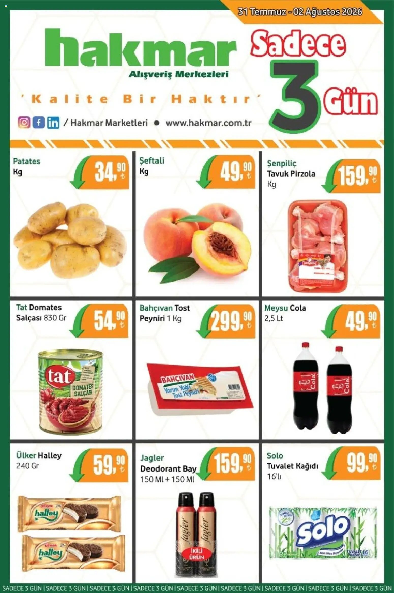 Hakmar - Katalog Sadece 3 Gün