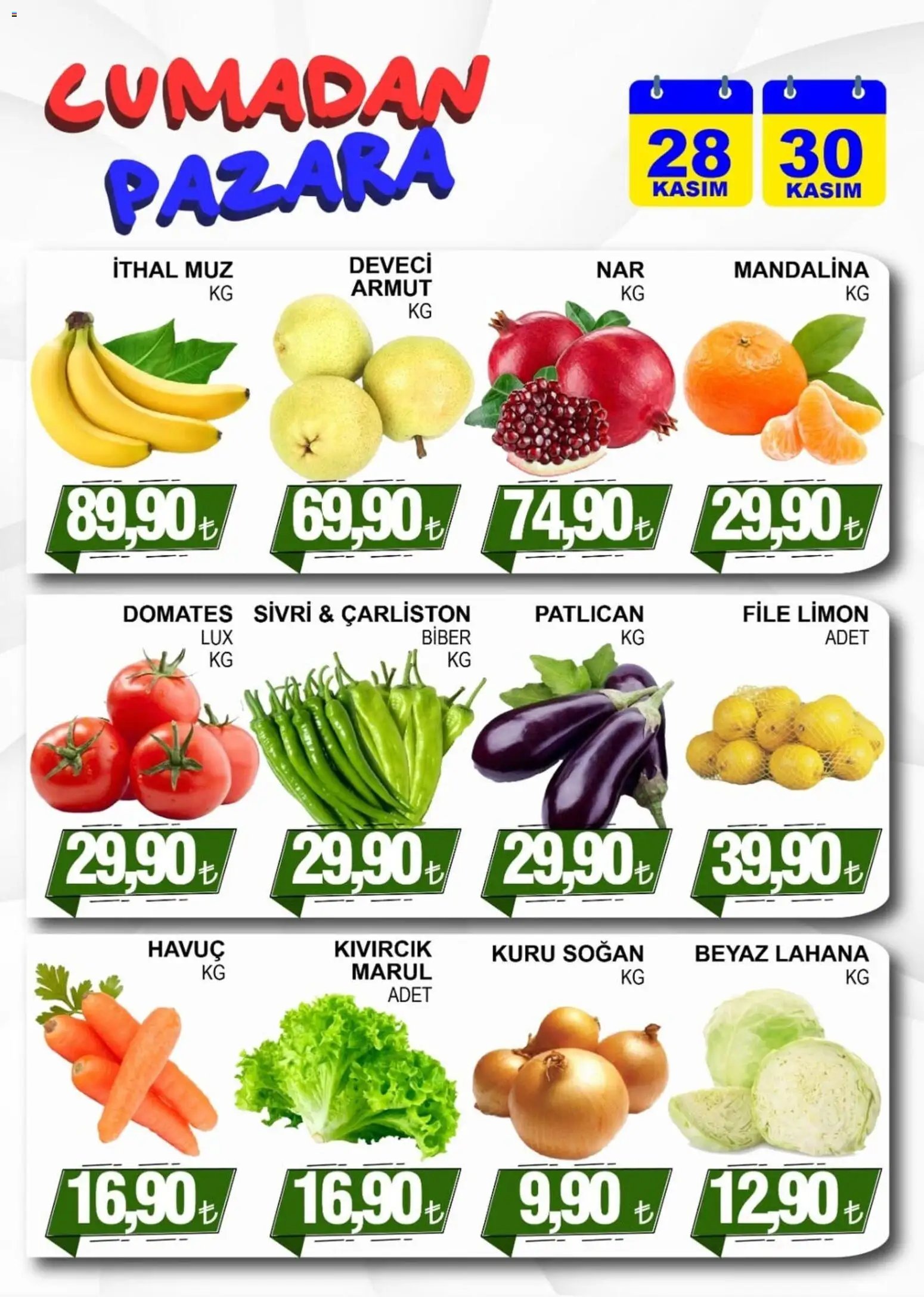 Furpa Cuma’dan Pazar’a Katalog