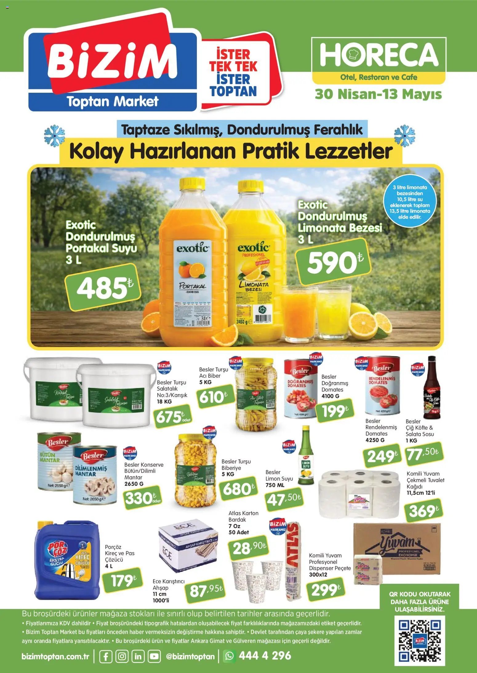 Bizim Toptan - Horeca kataloğu