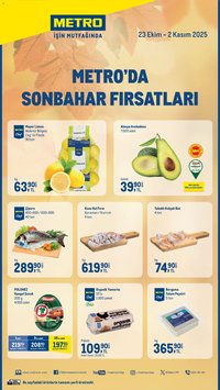 Metro - Metro'da Sonbahar Fırsatları