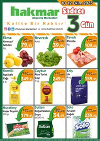 Hakmar Katalog Sadece 3 Gün
