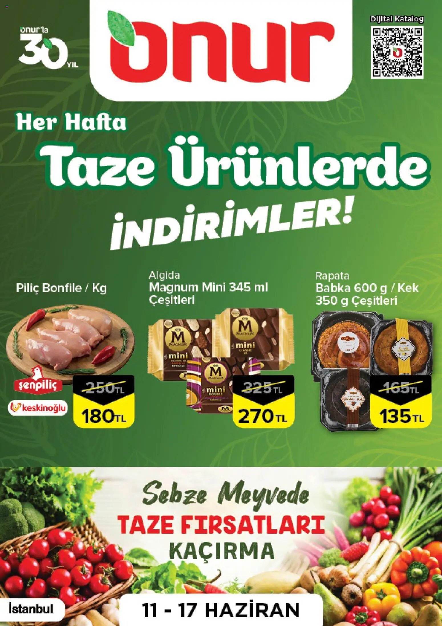 Onur Market - Taze Ürünlerde İndirimler