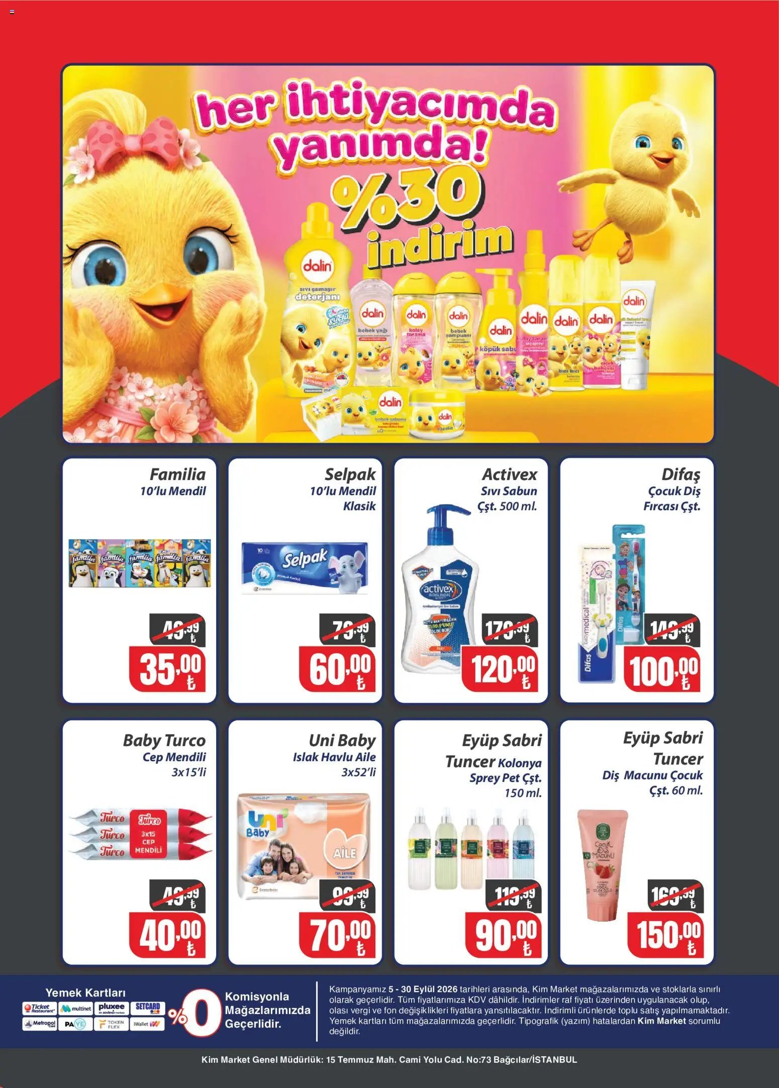 Kim Market Okula hazırlık