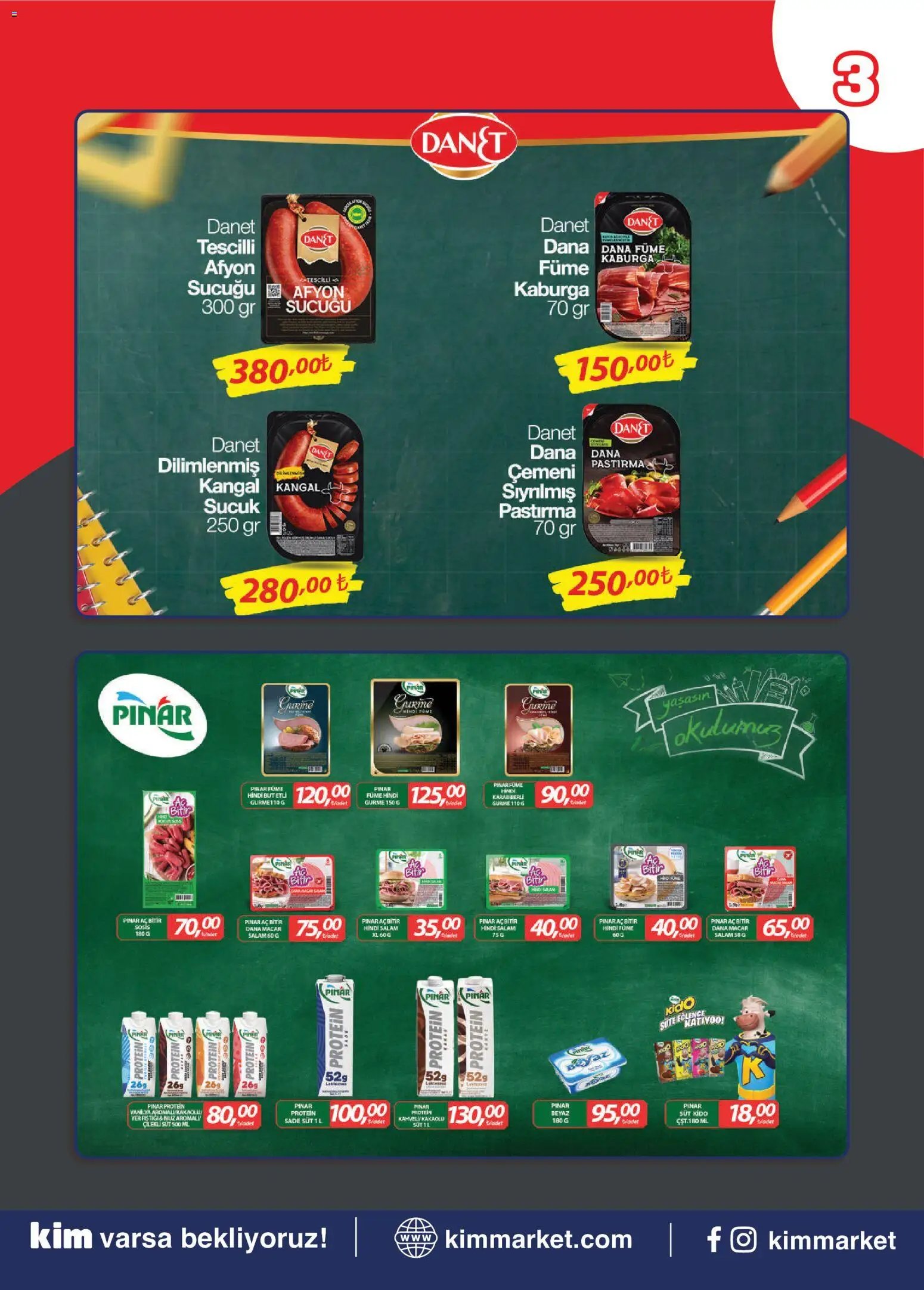 Kim Market Okula hazırlık