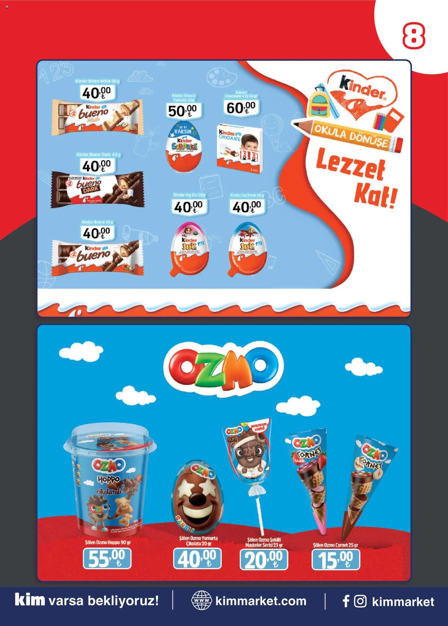 Kim Market Okula hazırlık