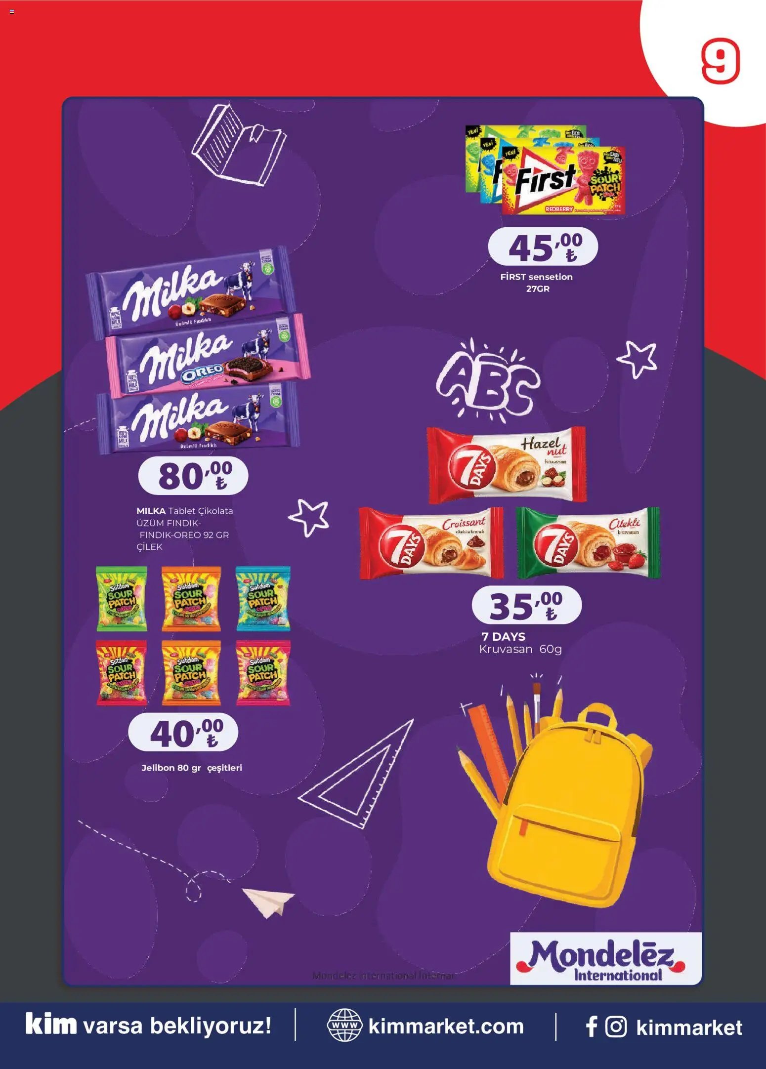 Kim Market Okula hazırlık