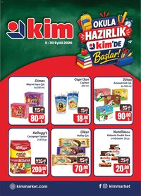 Kim Market Okula hazırlık