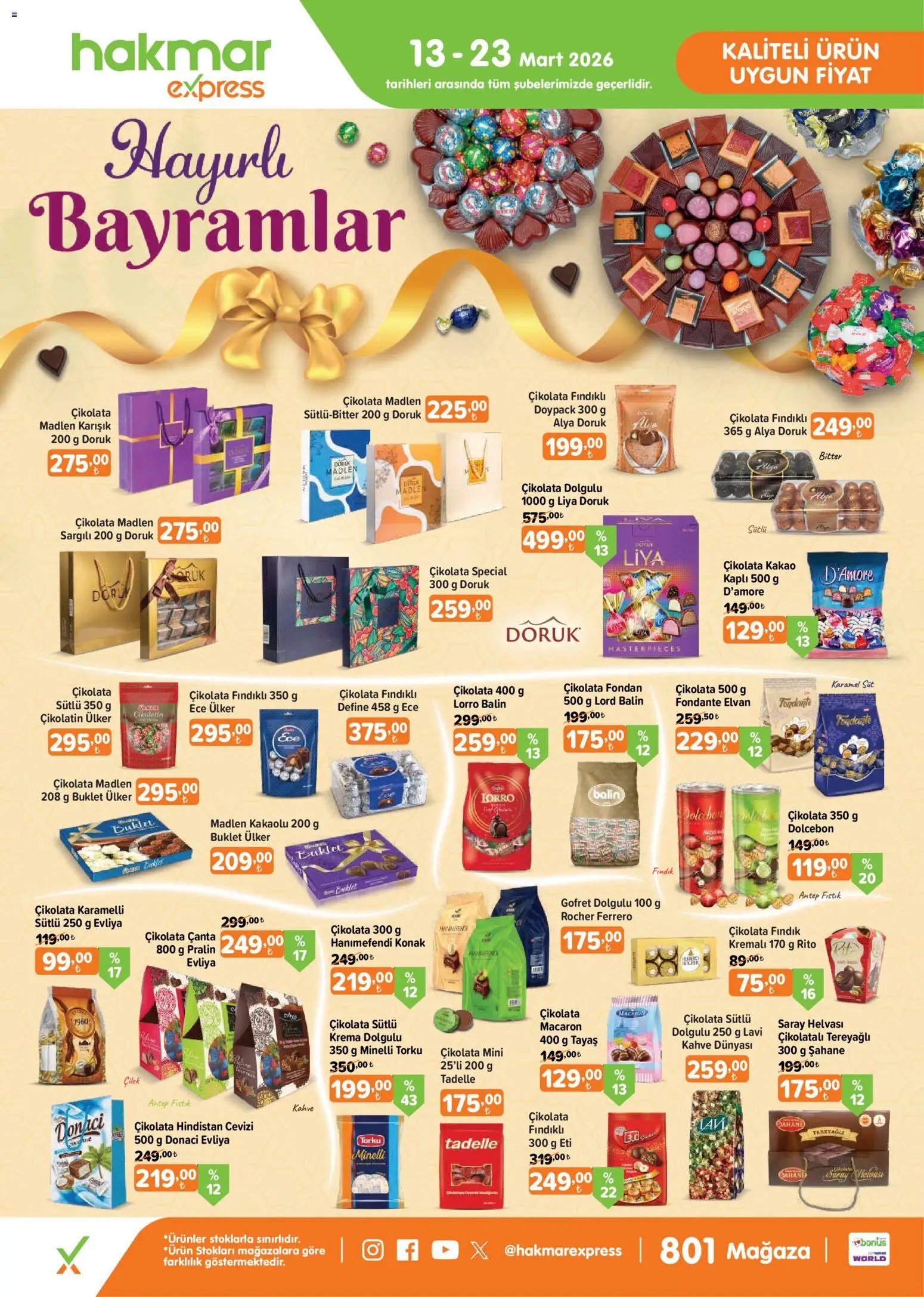 Hakmar Express - Cuma Aktüel Ürünler