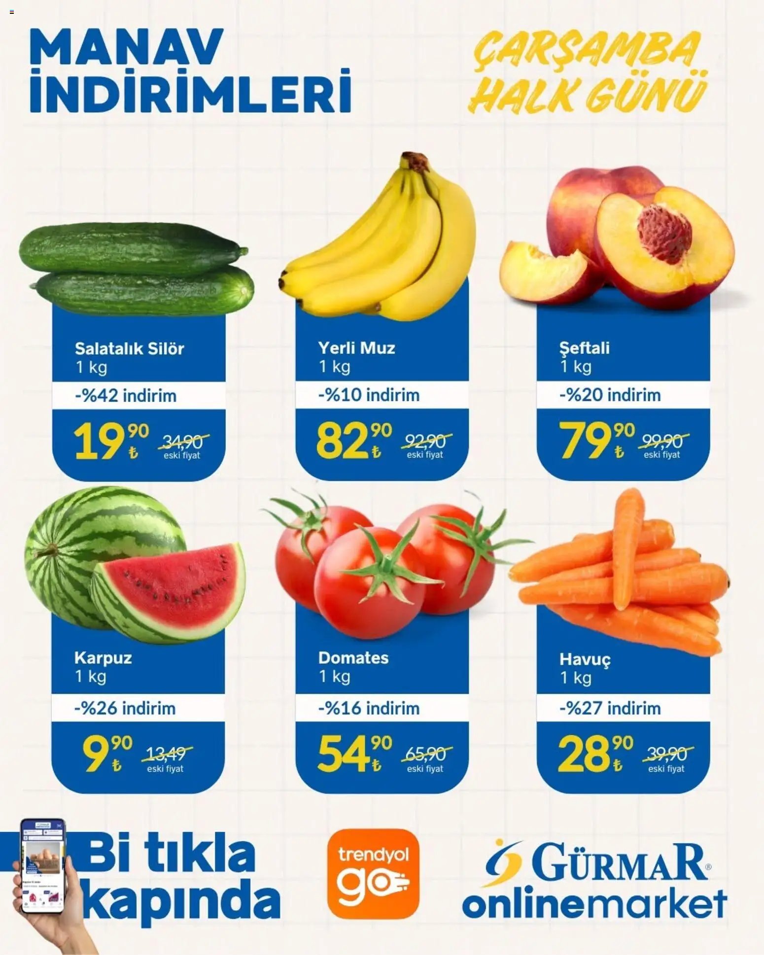 Gürmar - Manav İndirimleri