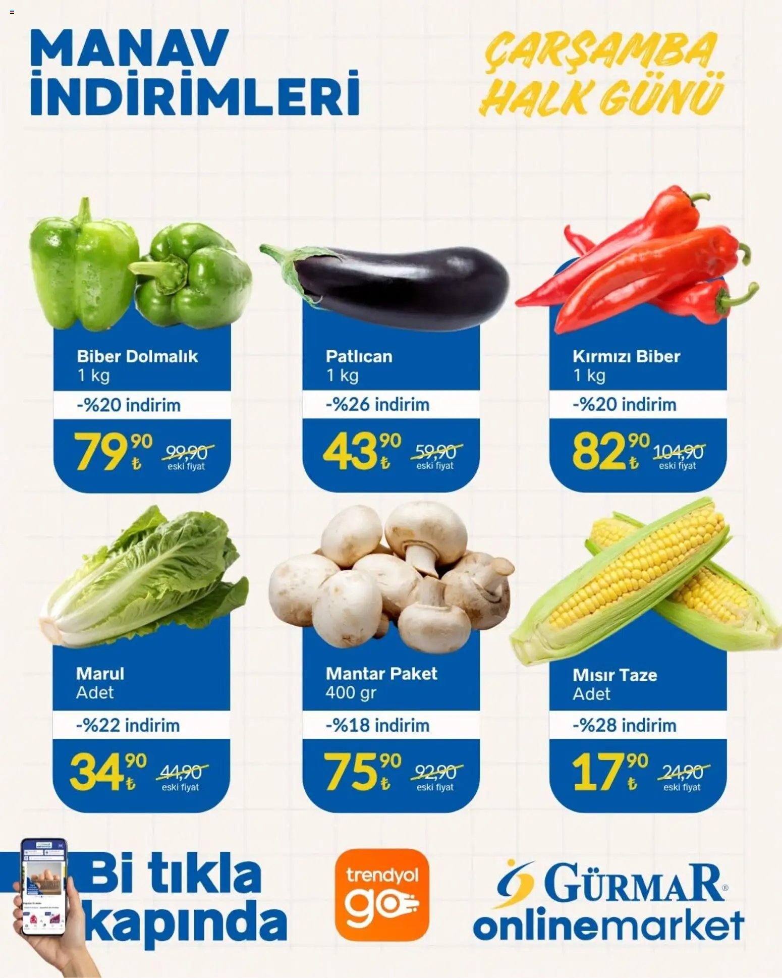 Gürmar - Manav İndirimleri