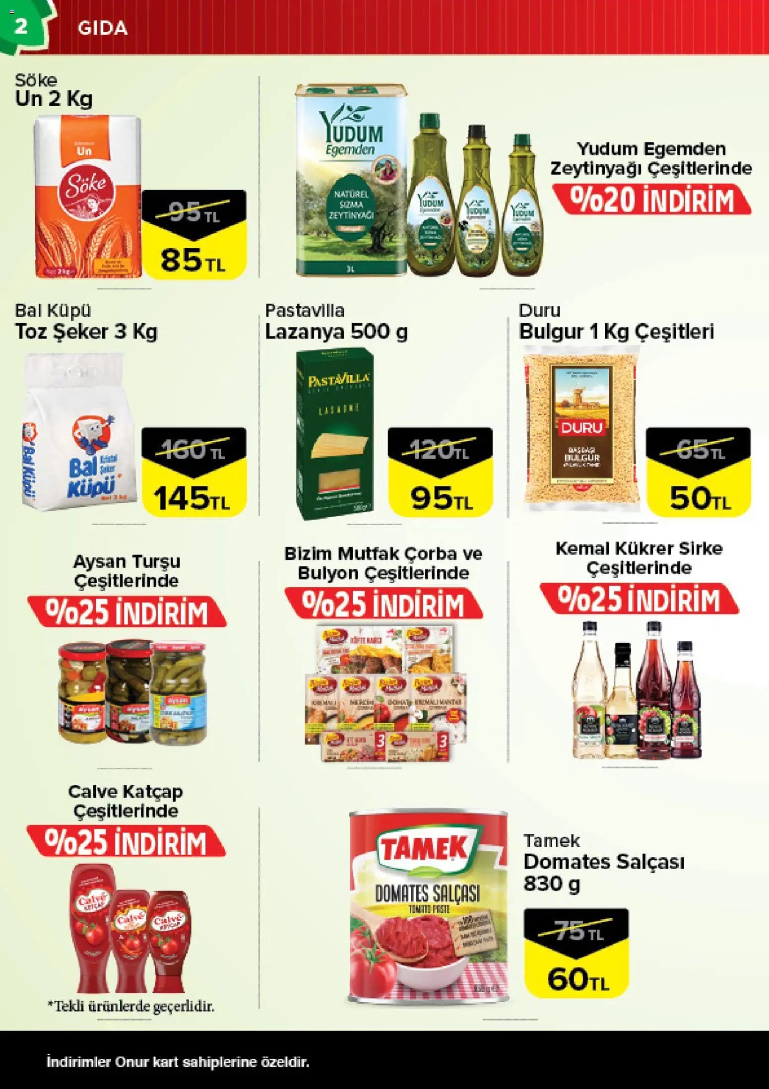 Onur Market Katalog Bursa