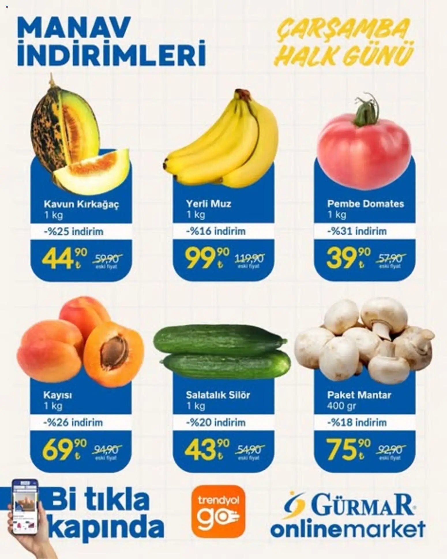 Gürmar - Manav İndirimleri