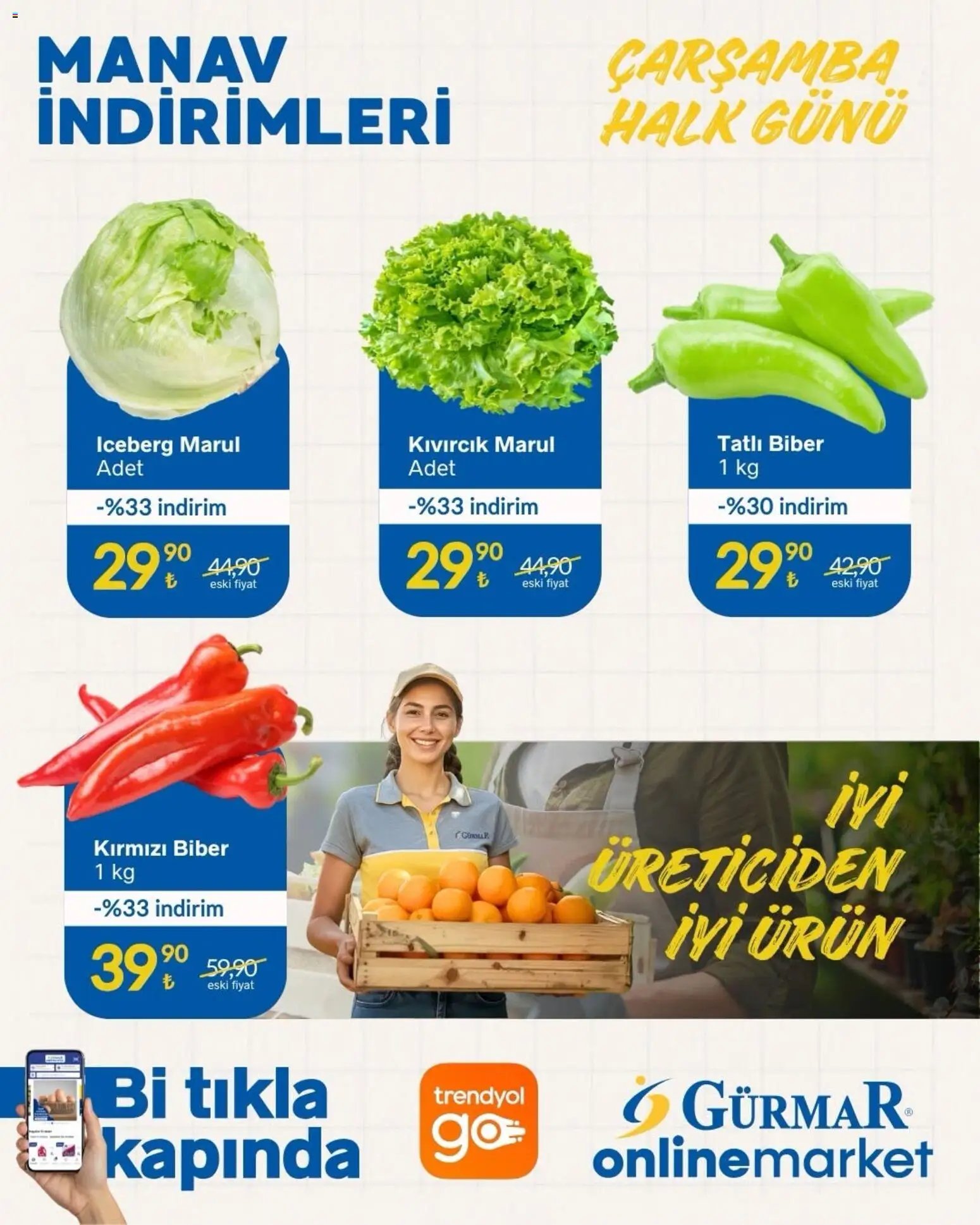 Gürmar - Manav İndirimleri