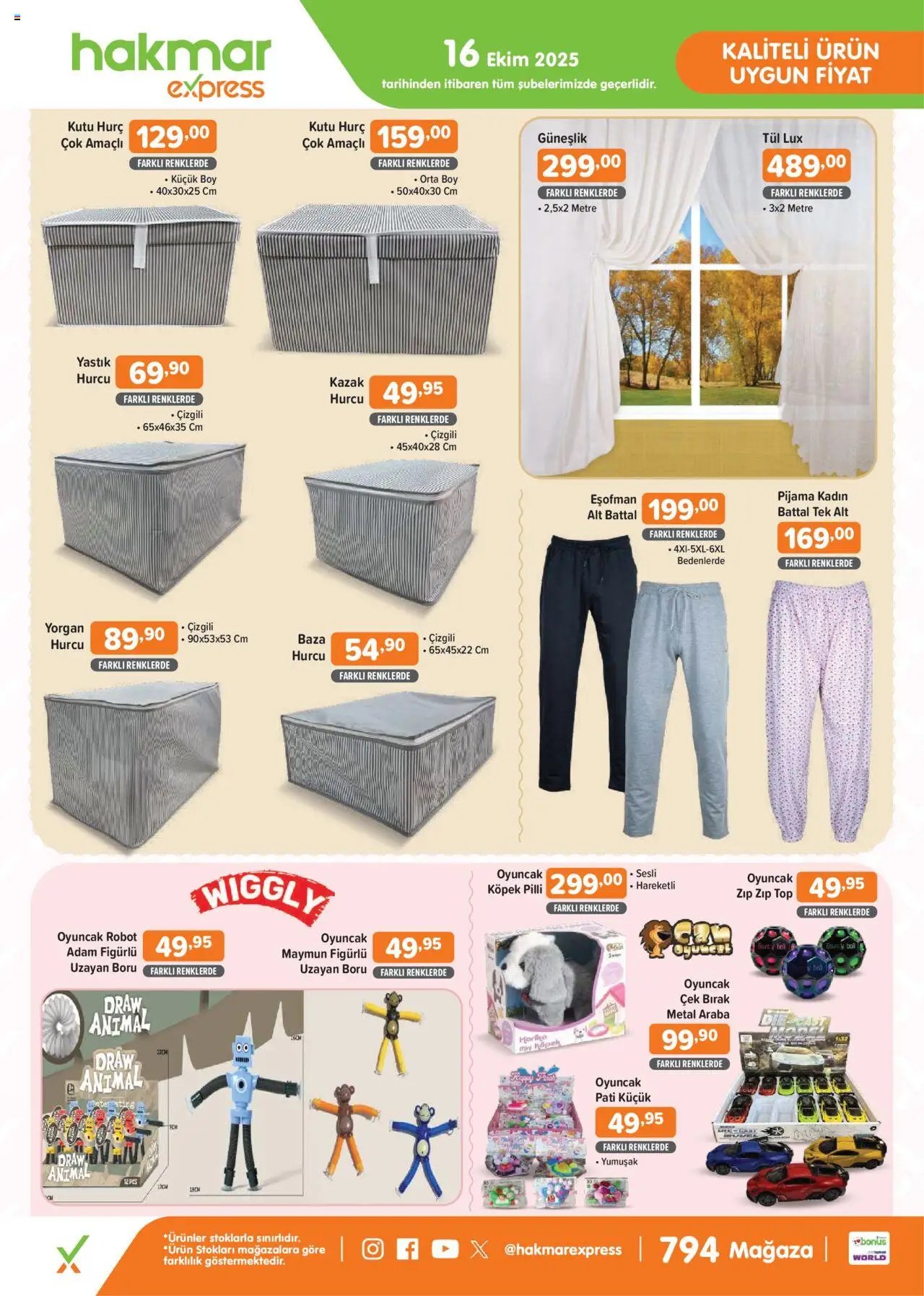 Hakmar Express Perşembe Aktüel Ürünler