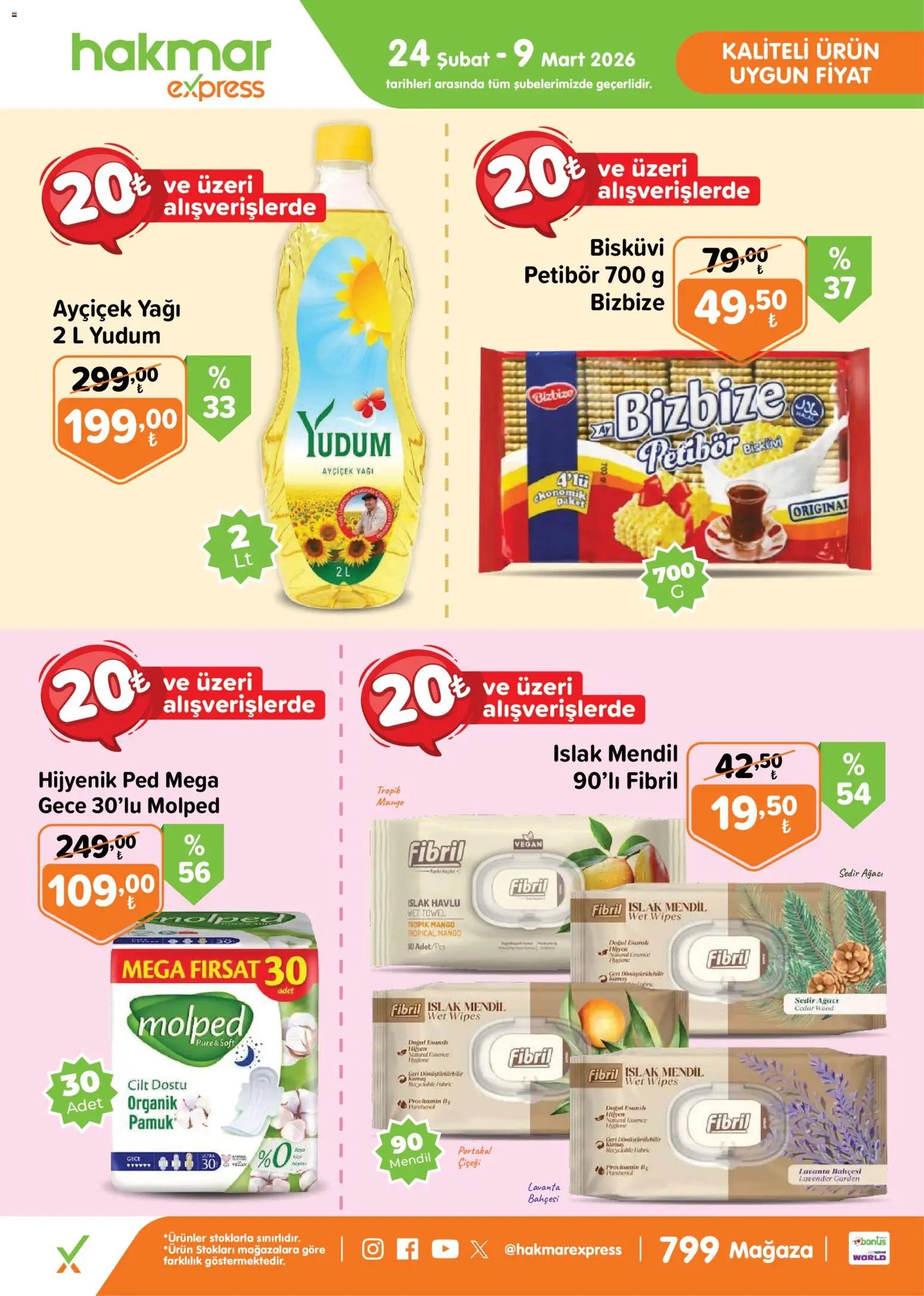 Hakmar Express Salı Aktüel Ürünler