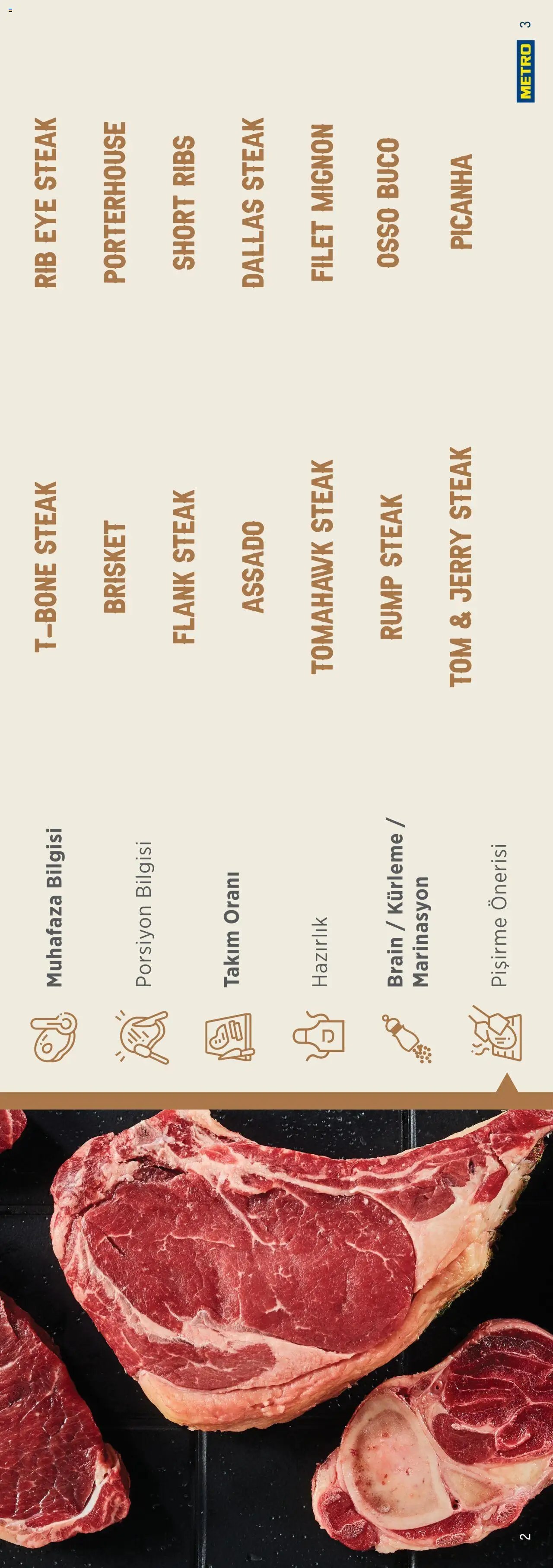 Metro Chef Steak Serisi