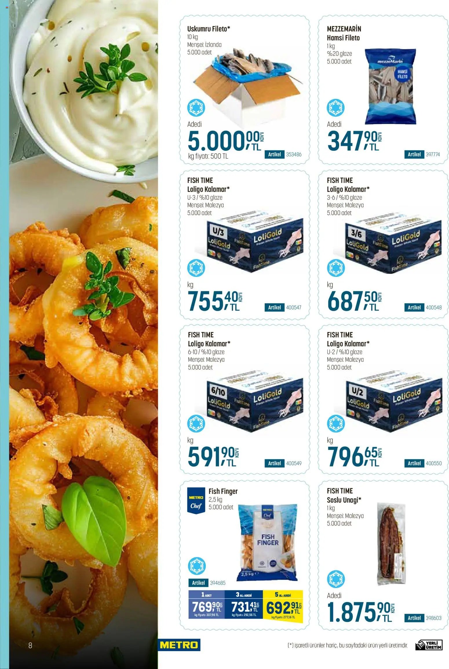 Metro - Balık Restoranları