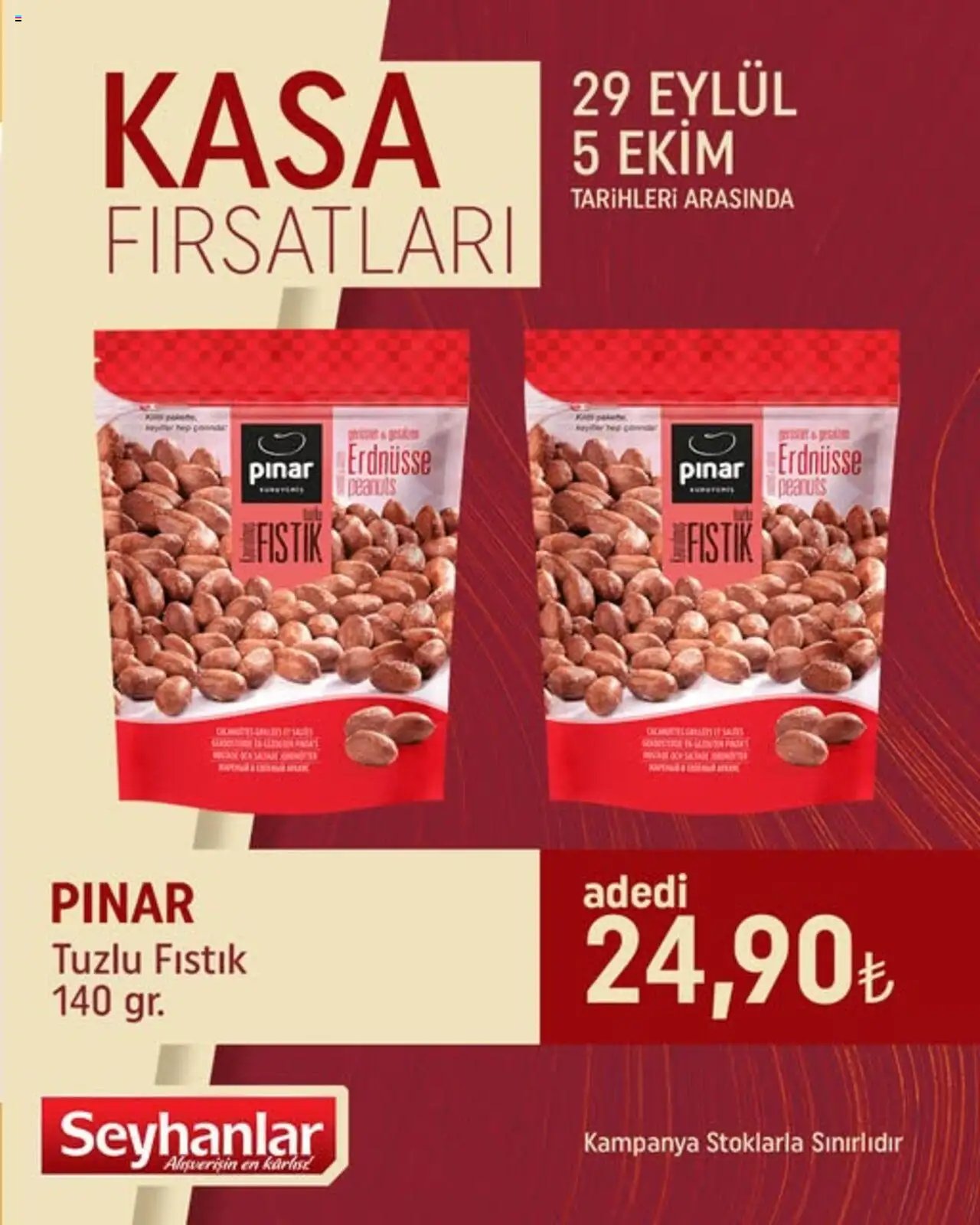 Seyhanlar Market Kasa Fırsatları