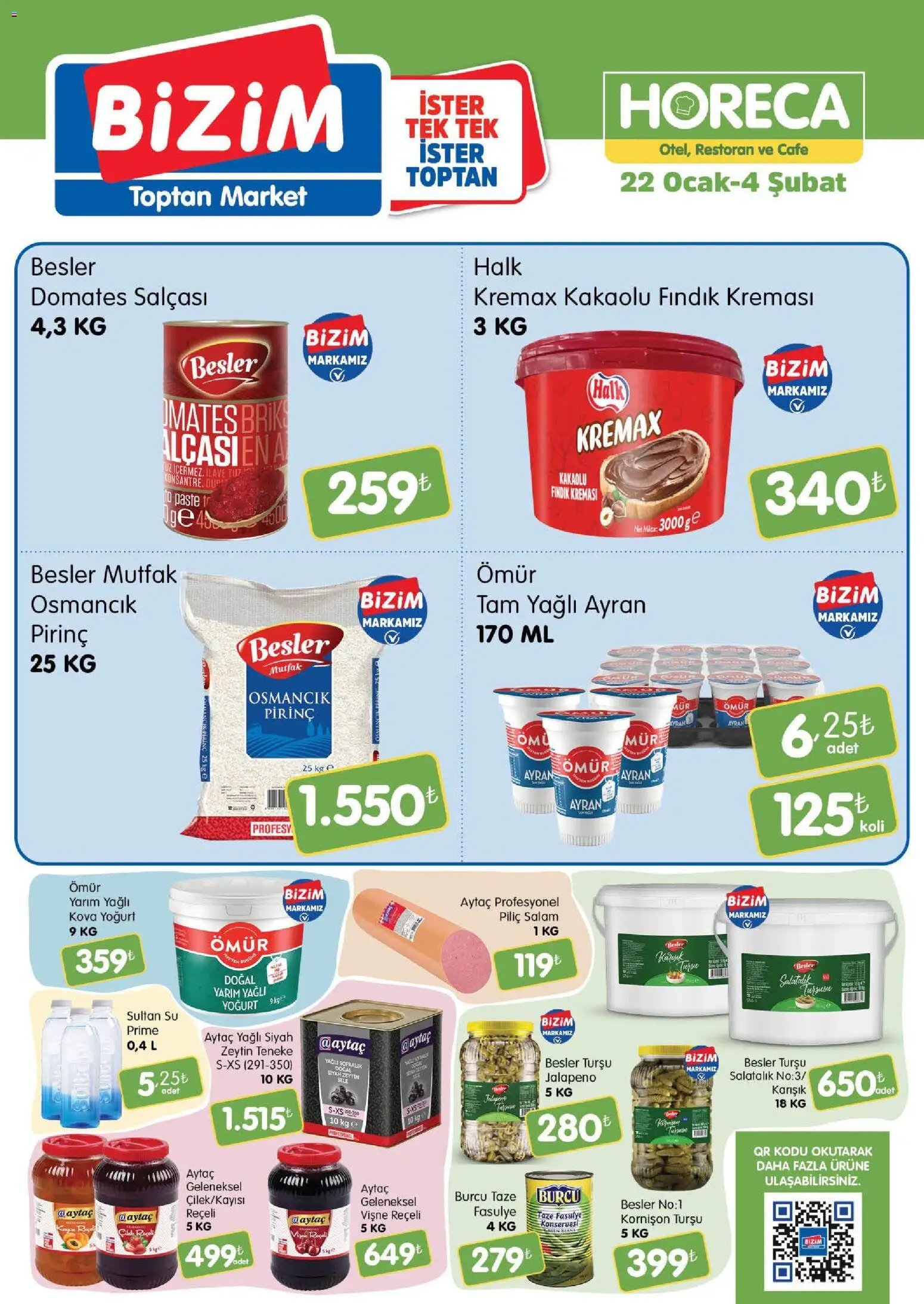 Bizim Toptan - Horeca kataloğu