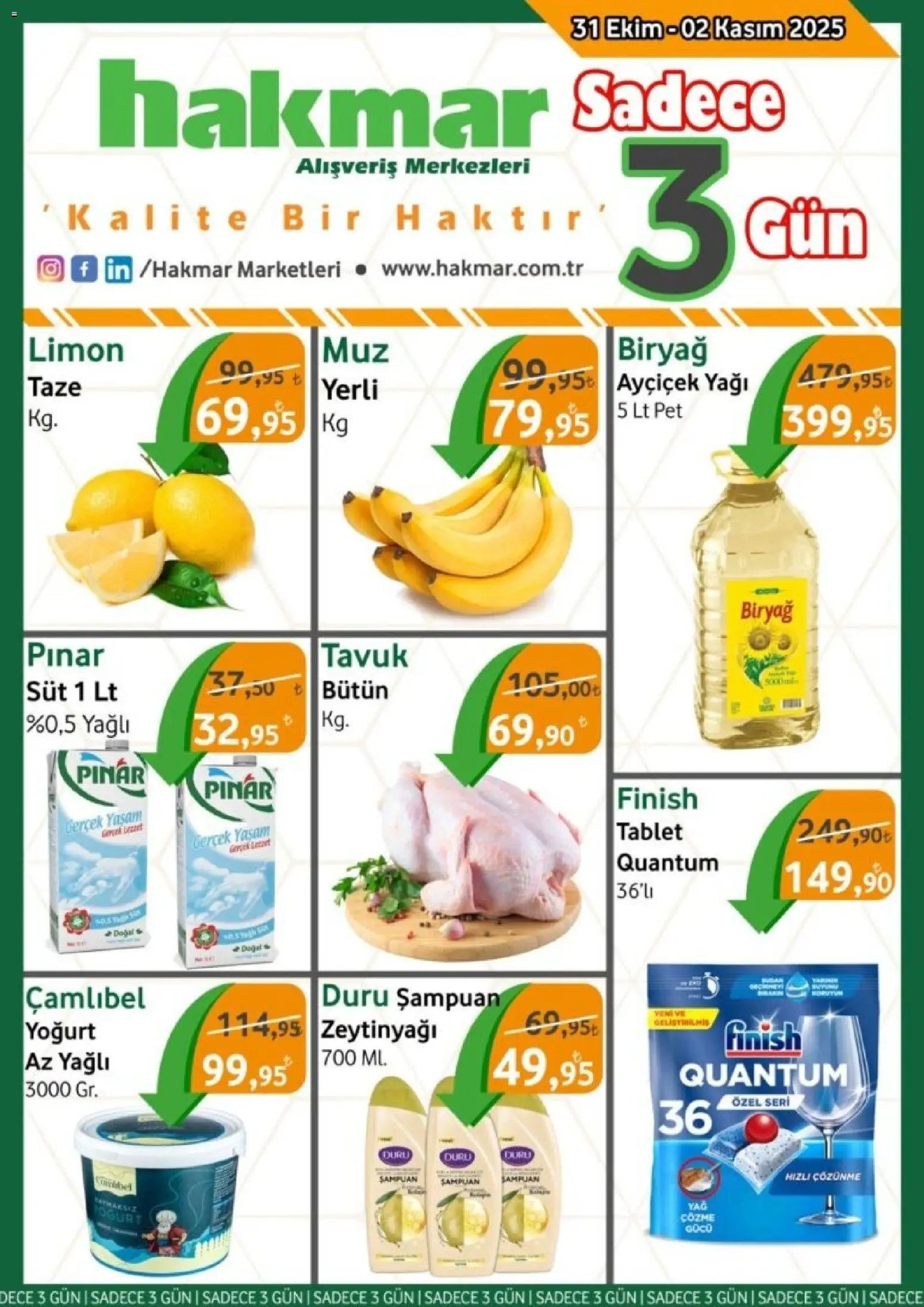 Hakmar - Katalog Sadece 3 Gün