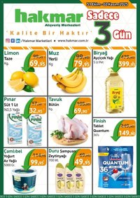 Hakmar - Katalog Sadece 3 Gün