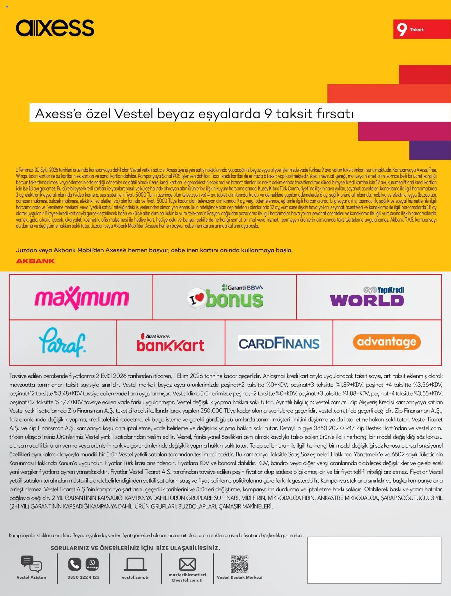 Vestel Katalog