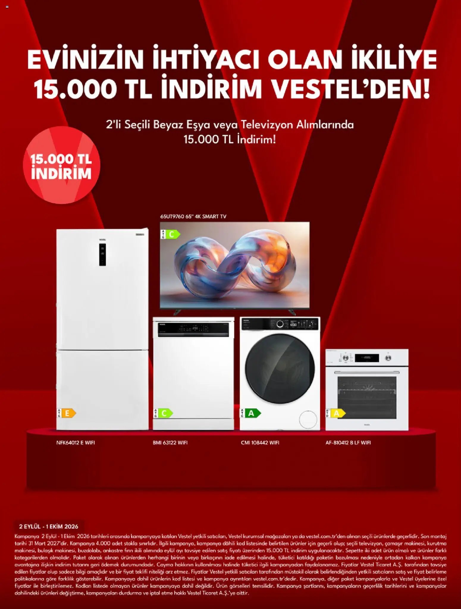 Vestel Katalog