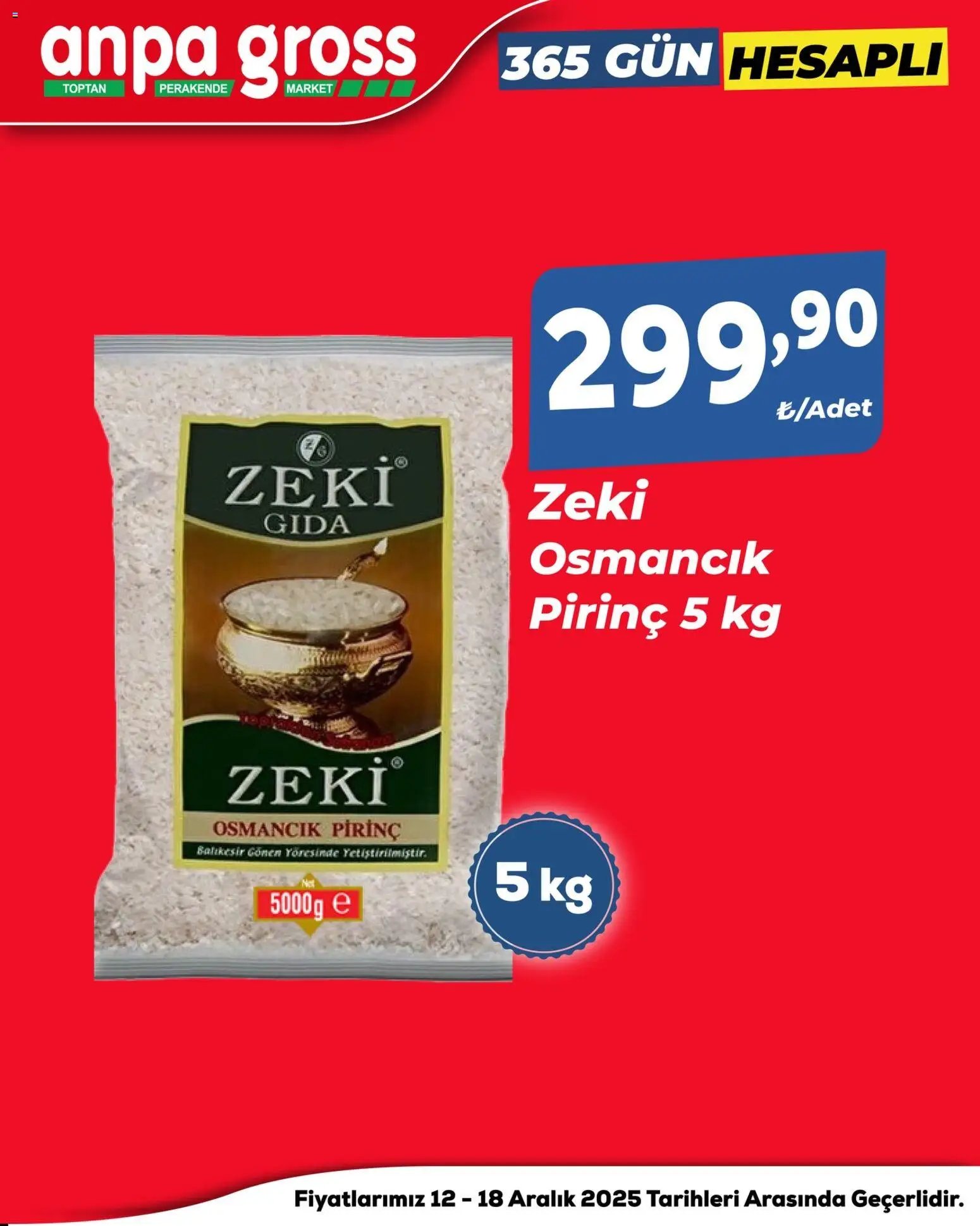 Anpa Gross 365 Gün Hesaplı