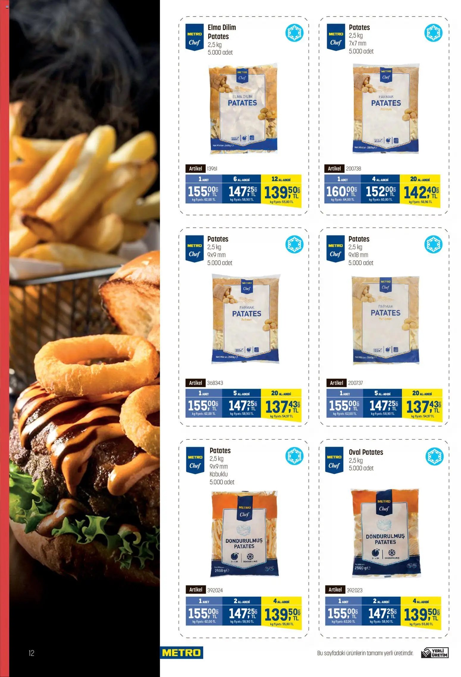 Metro - Fast Food Kataloğu