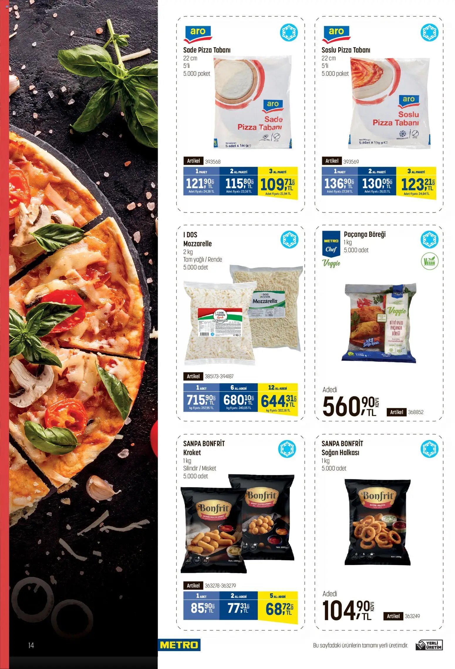 Metro - Fast Food Kataloğu