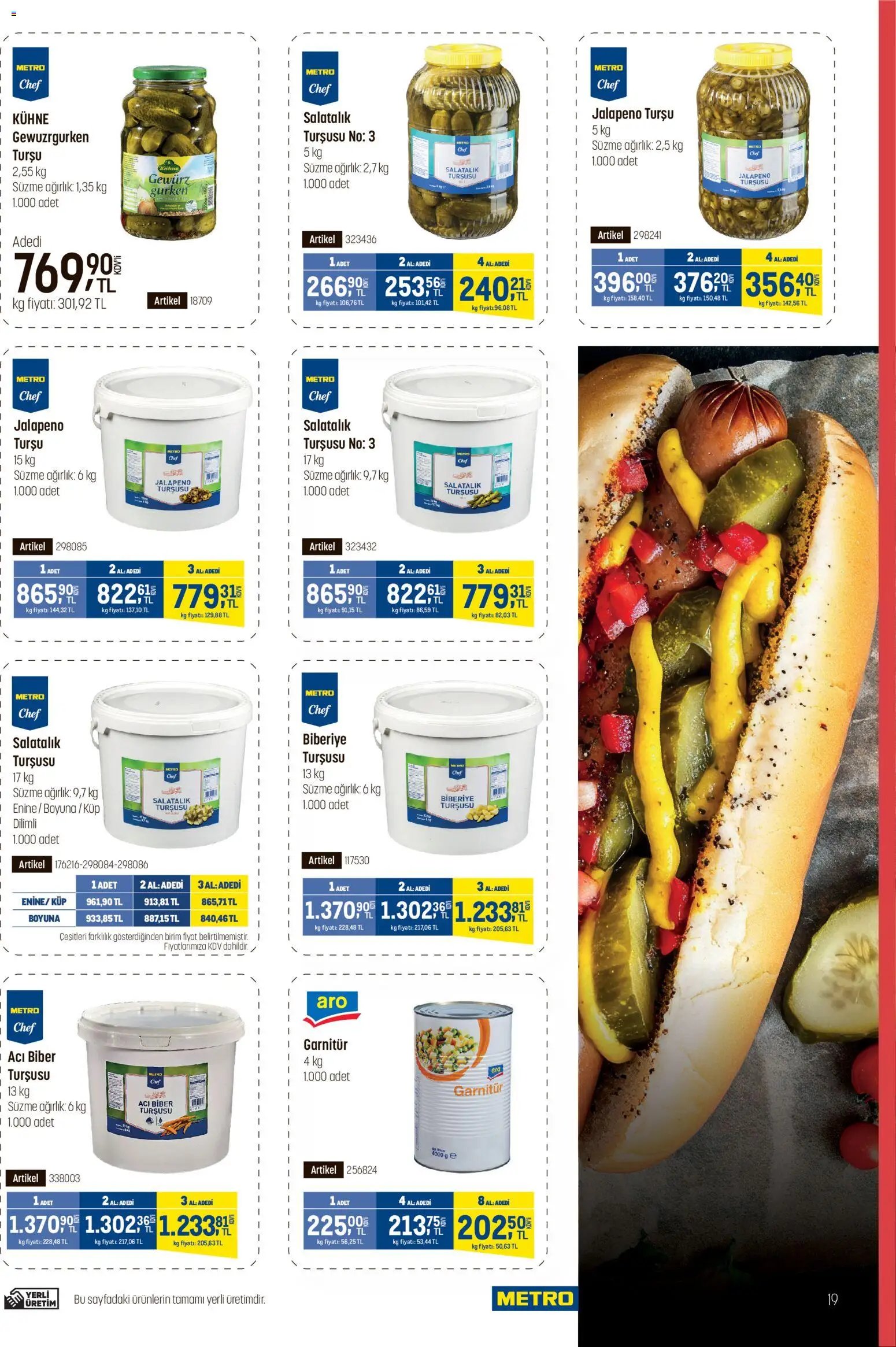 Metro - Fast Food Kataloğu