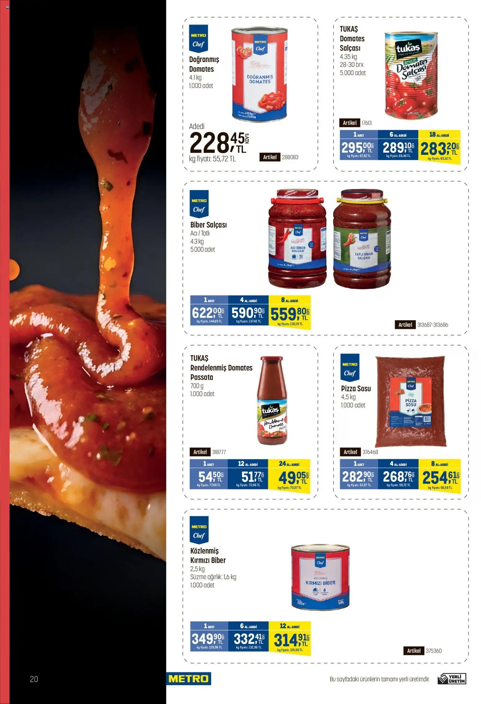 Metro - Fast Food Kataloğu