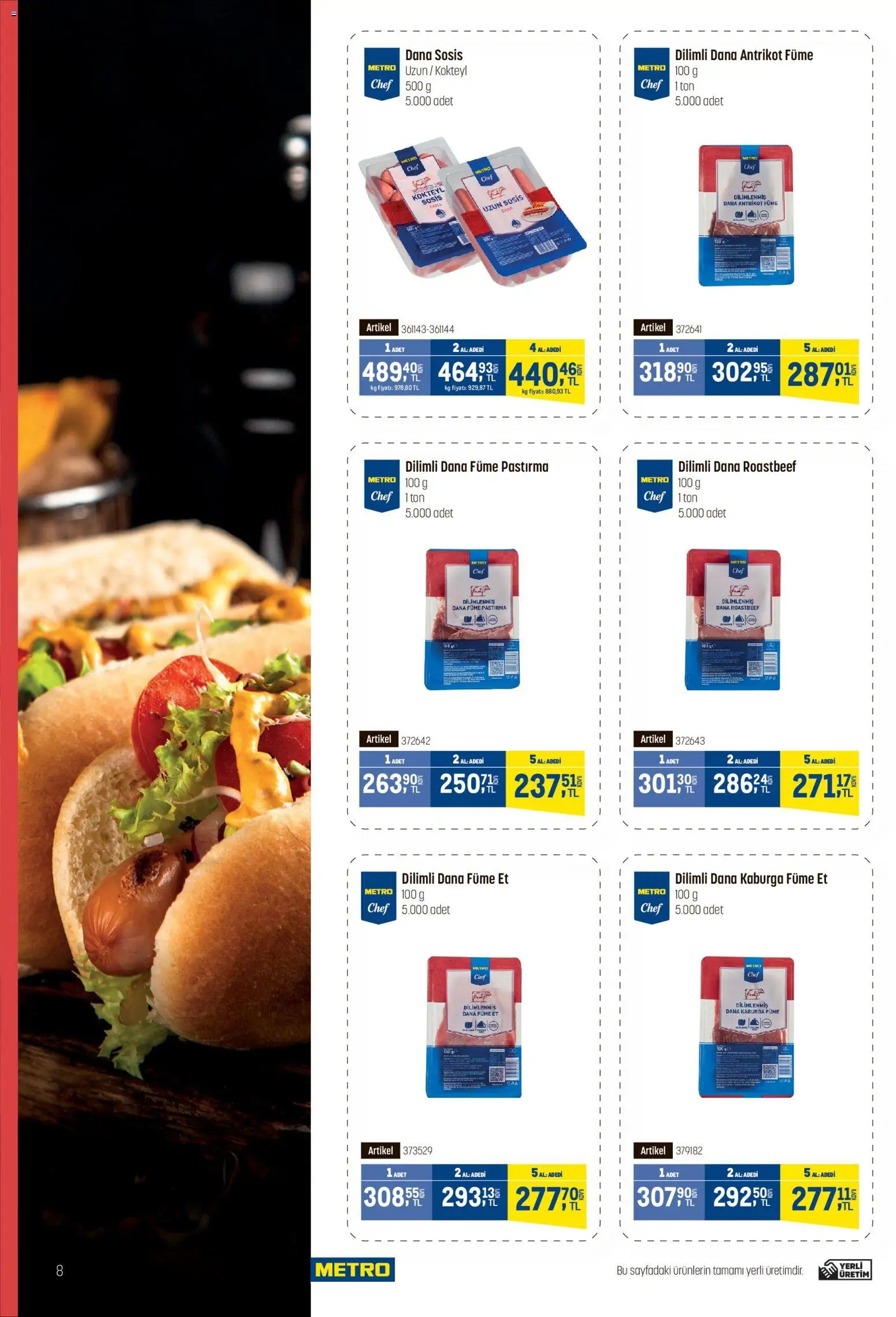 Metro - Fast Food Kataloğu