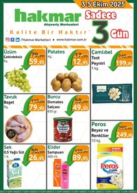 Hakmar Katalog Sadece 3 Gün