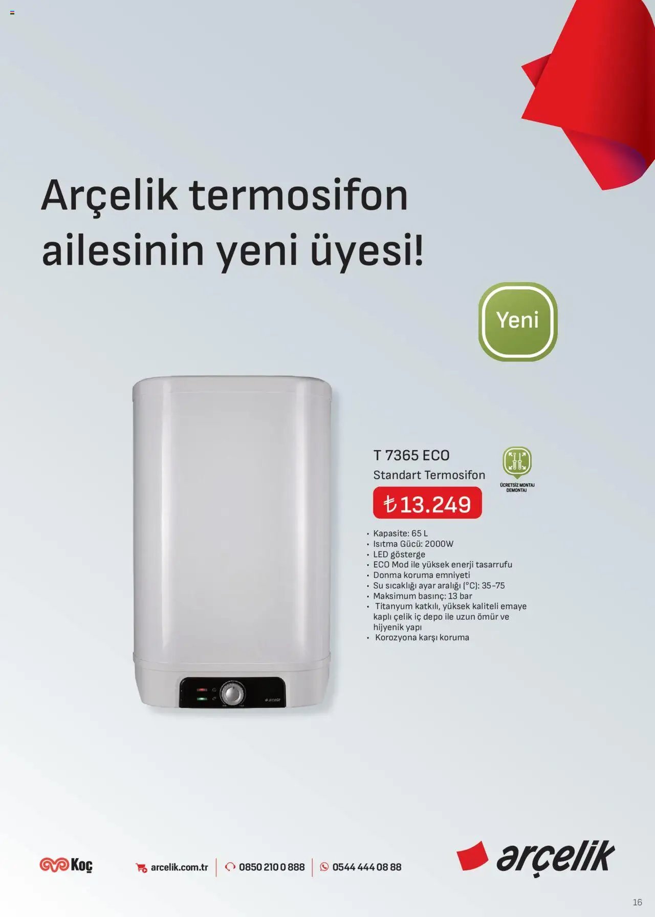 Arçelik İklimlendirme Kataloğu