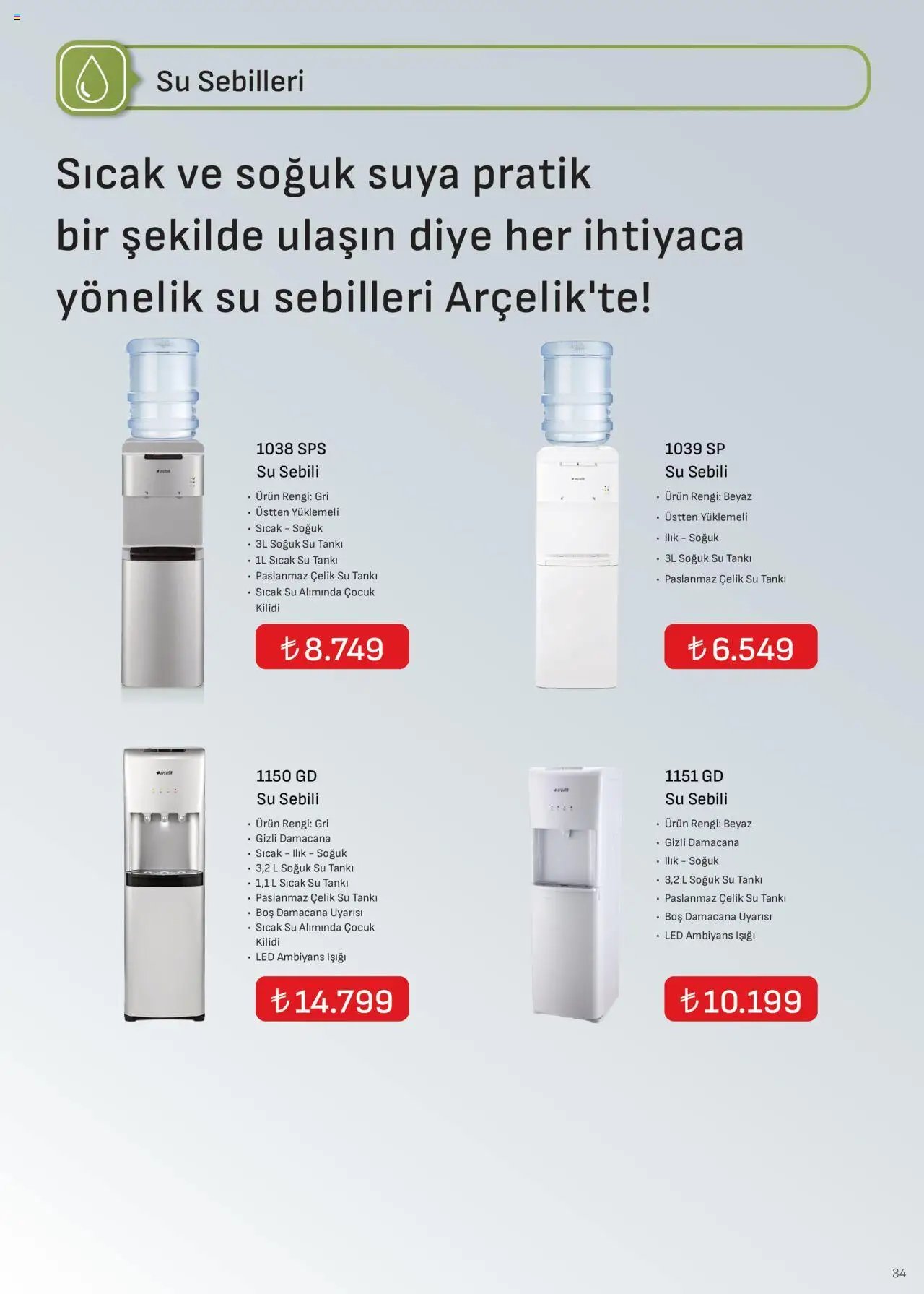 Arçelik İklimlendirme Kataloğu
