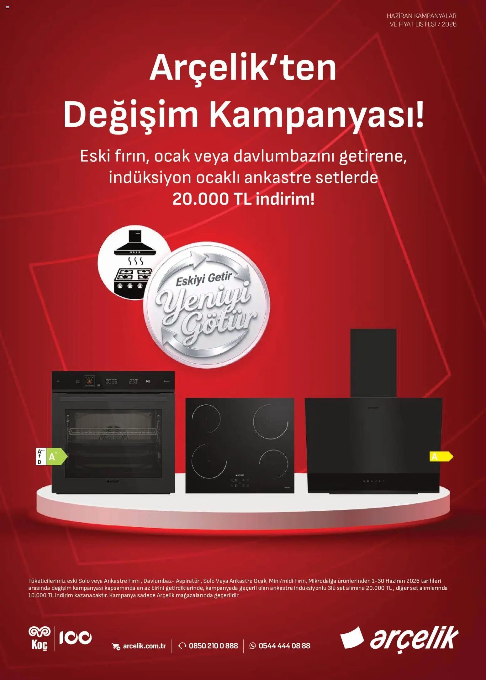 Arçelik - Ankastre Kataloğu