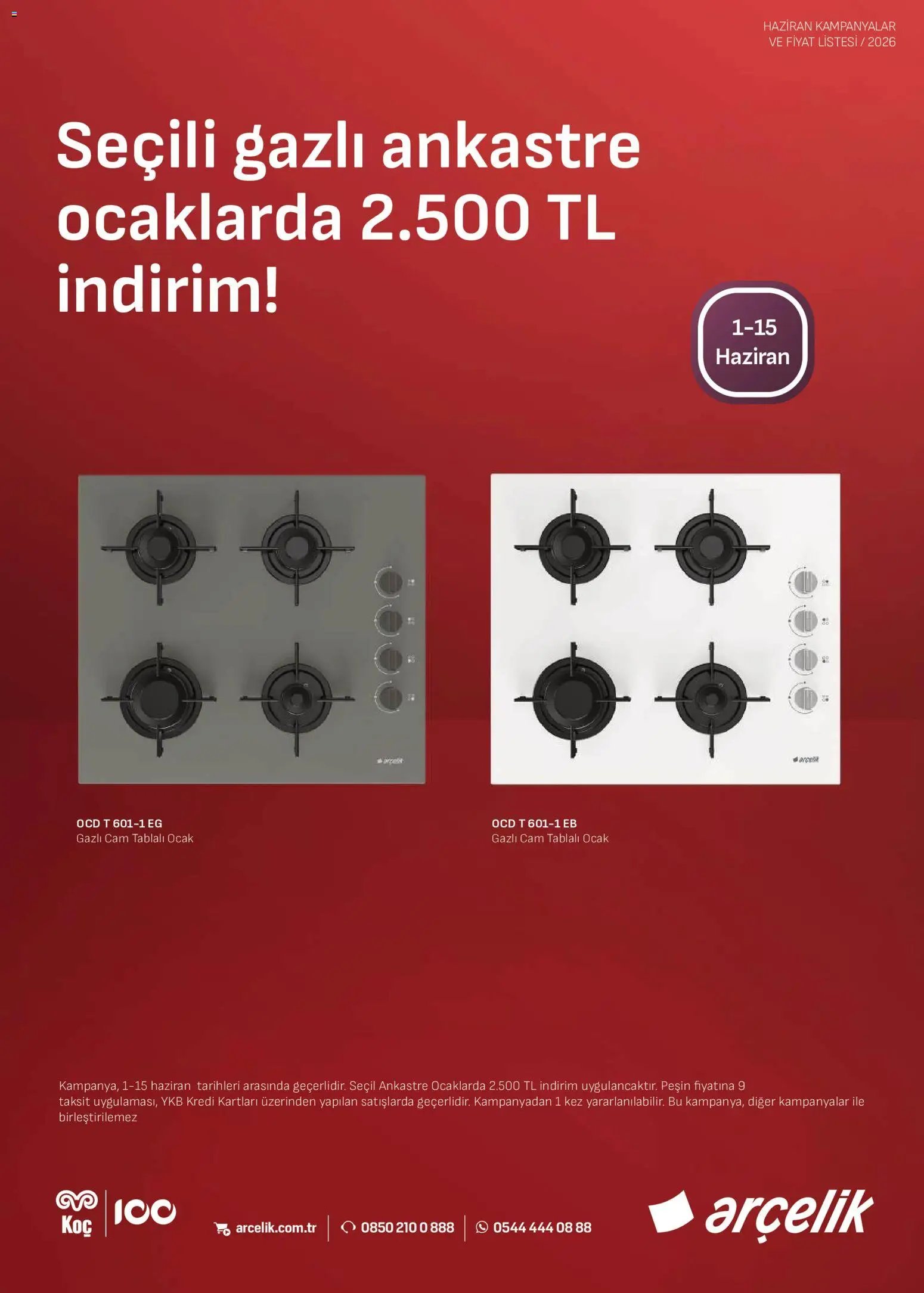 Arçelik - Ankastre Kataloğu
