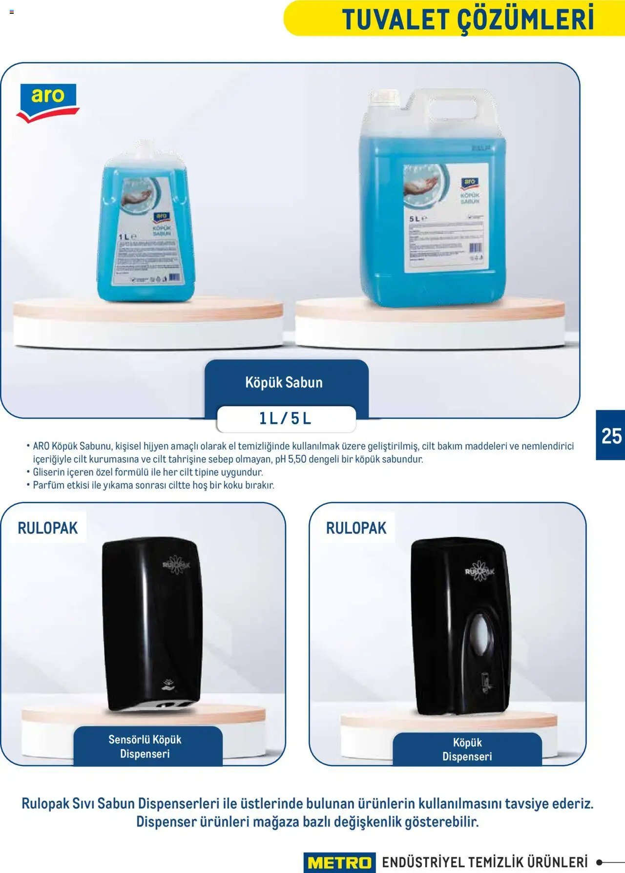 Metro Endüstriyel Temizlik Ürünleri