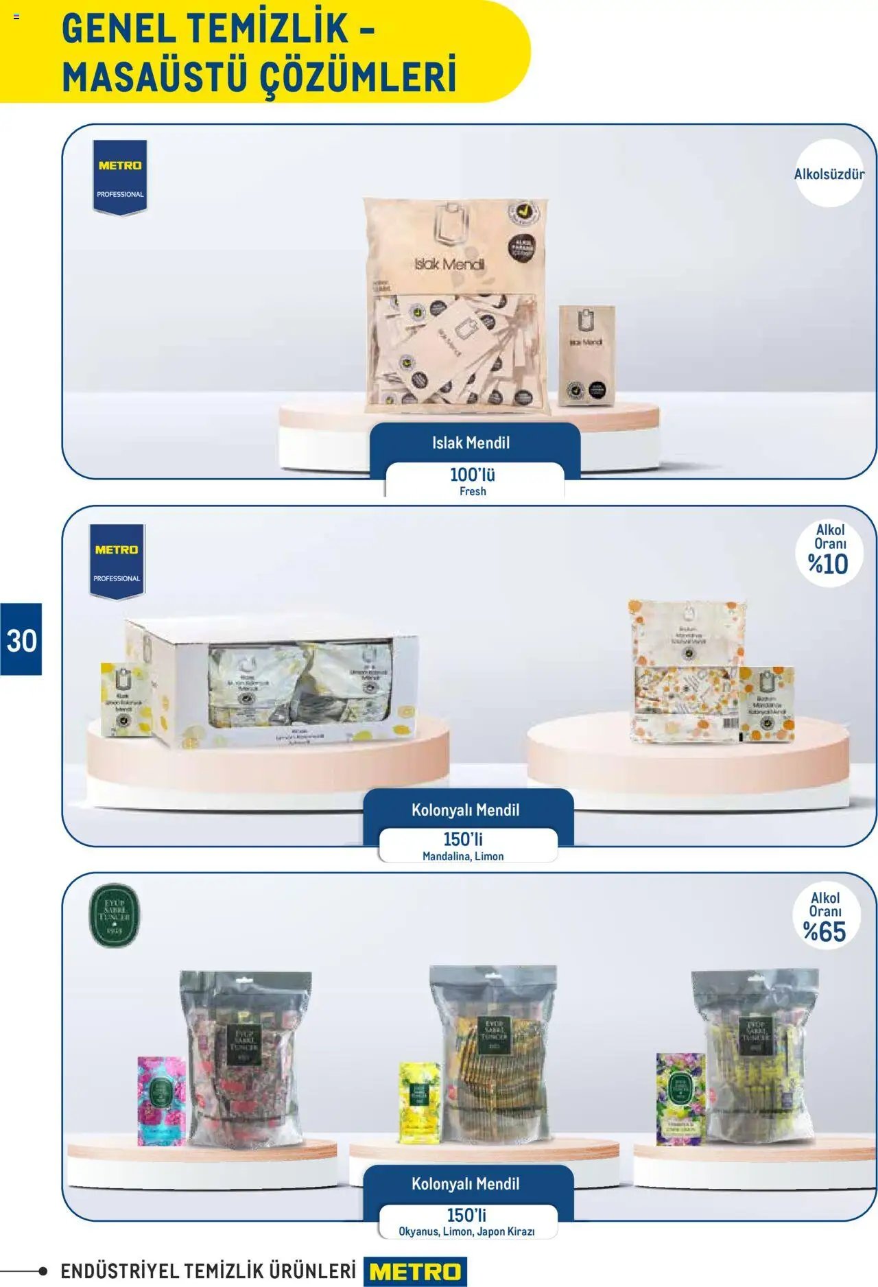 Metro Endüstriyel Temizlik Ürünleri
