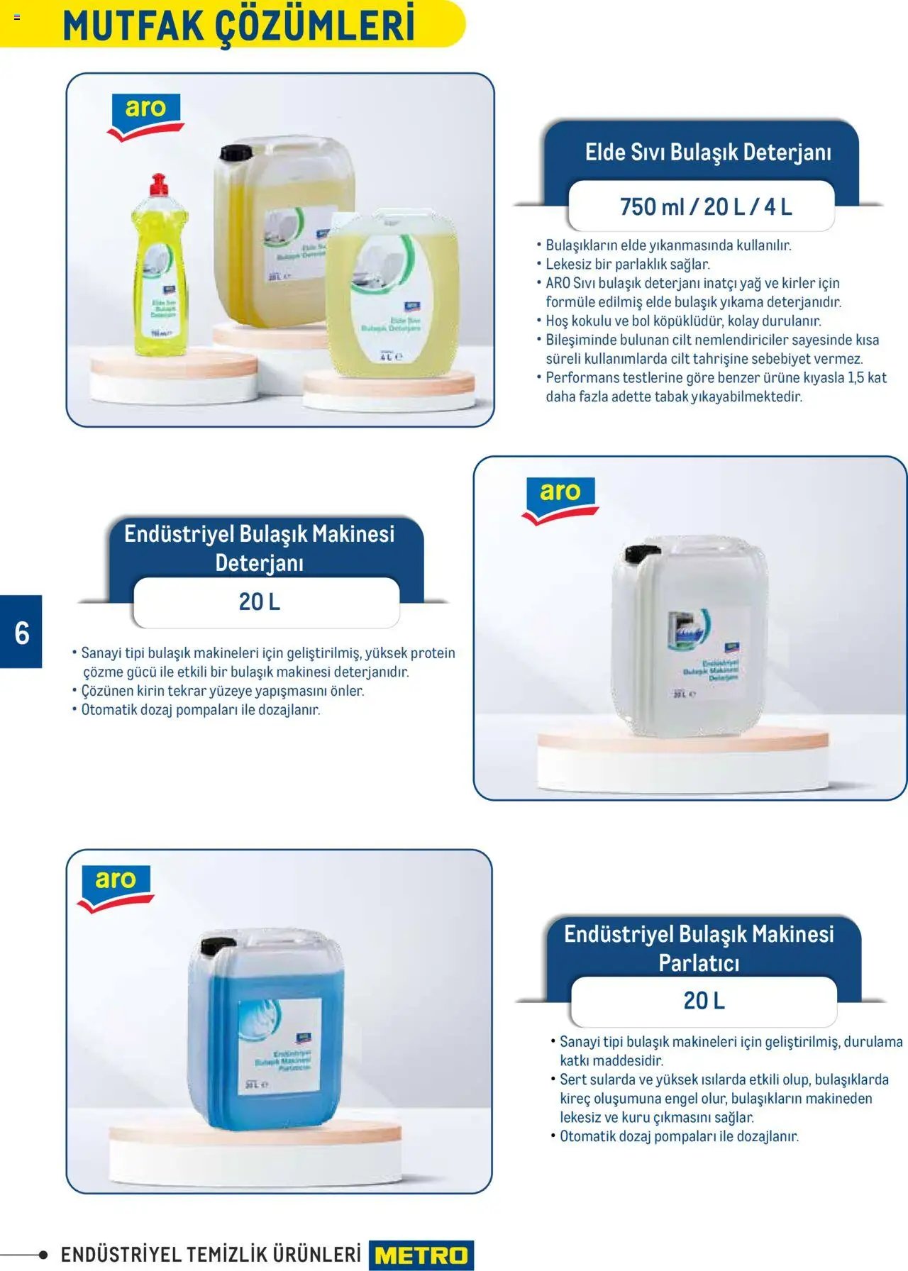 Metro Endüstriyel Temizlik Ürünleri